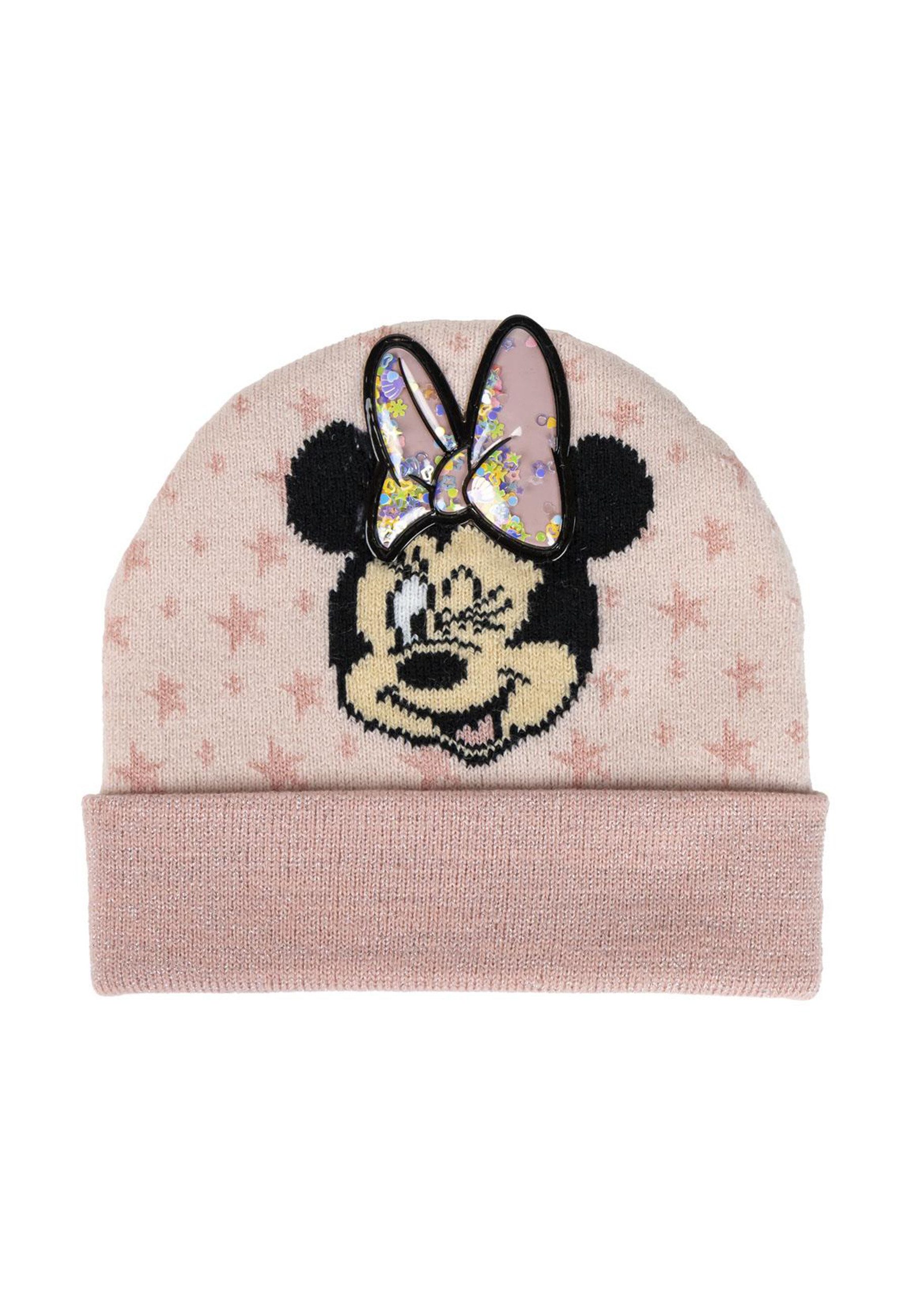 Disney Beanie Gestrickte Mütze Minnie (Set)