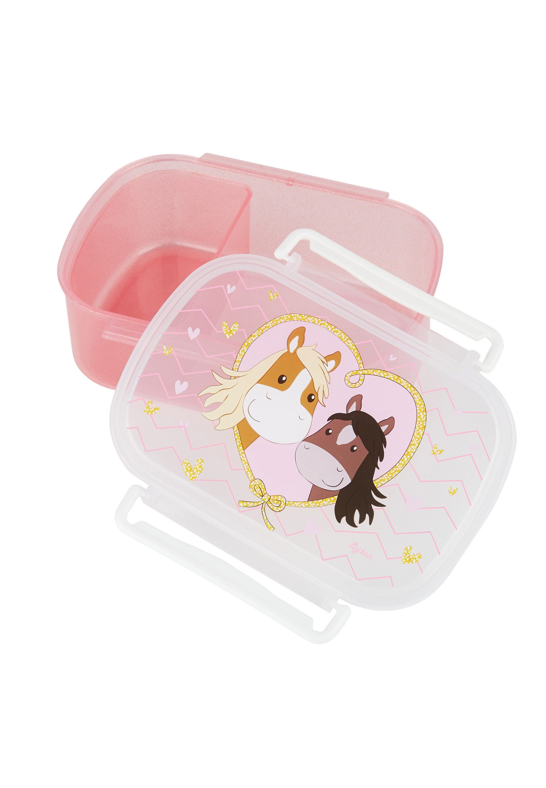 Sigikid Trinkflasche Kindergarten-Set Trinkflasche & Brotdose Pony Love