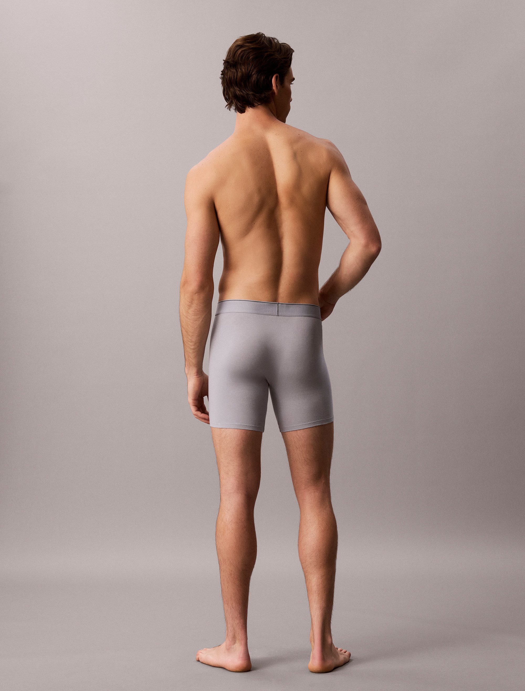 Calvin Klein Underwear Boxershorts Boxer Brief 3PK (Packung, 3er-Pack) Körpernahe Passform mit elastischem Bund – Bild 5 von 5