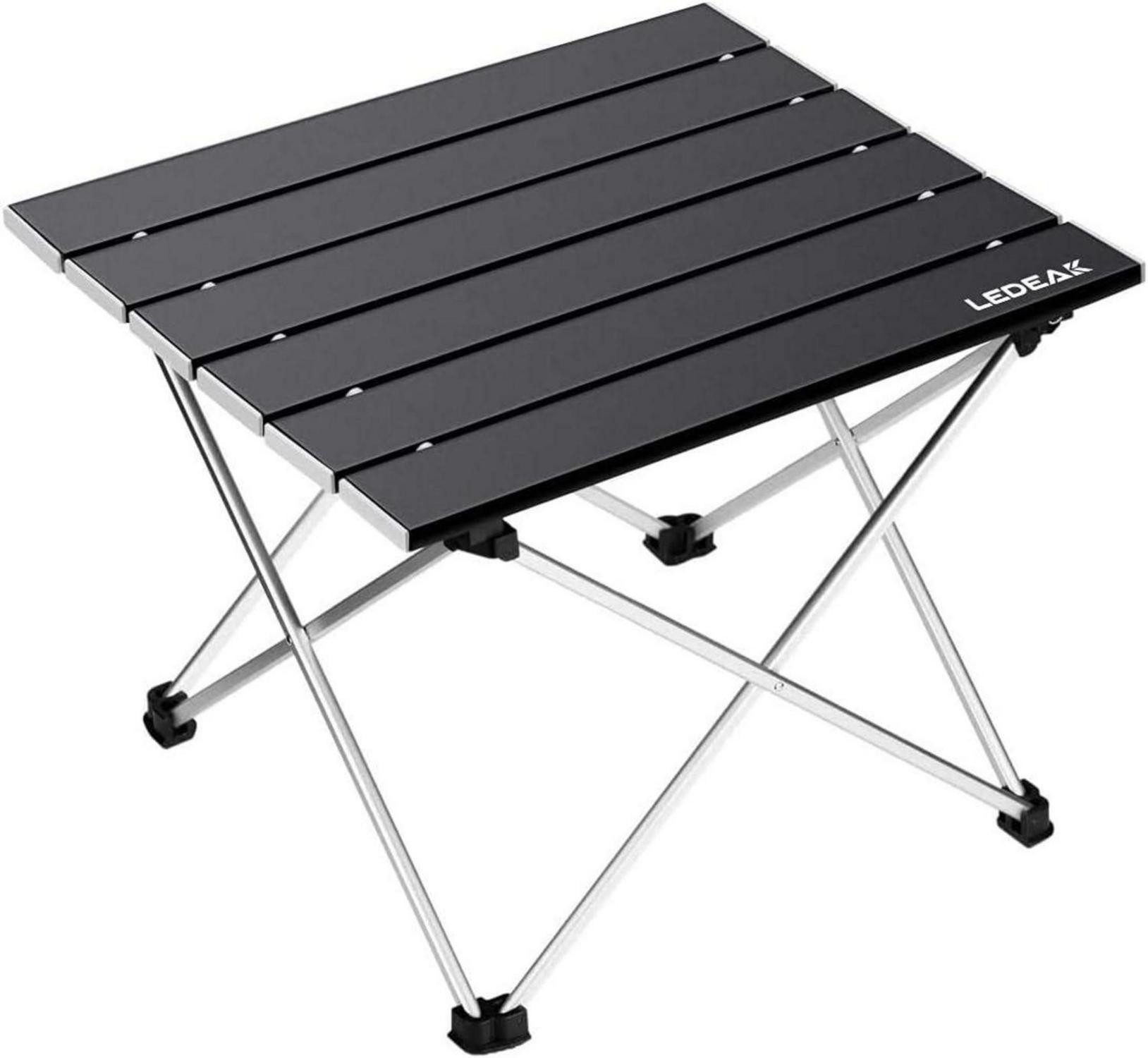 Campingtisch Tragbarer Aluminium Campingtisch Picknicktisch Leicht zu Tragen