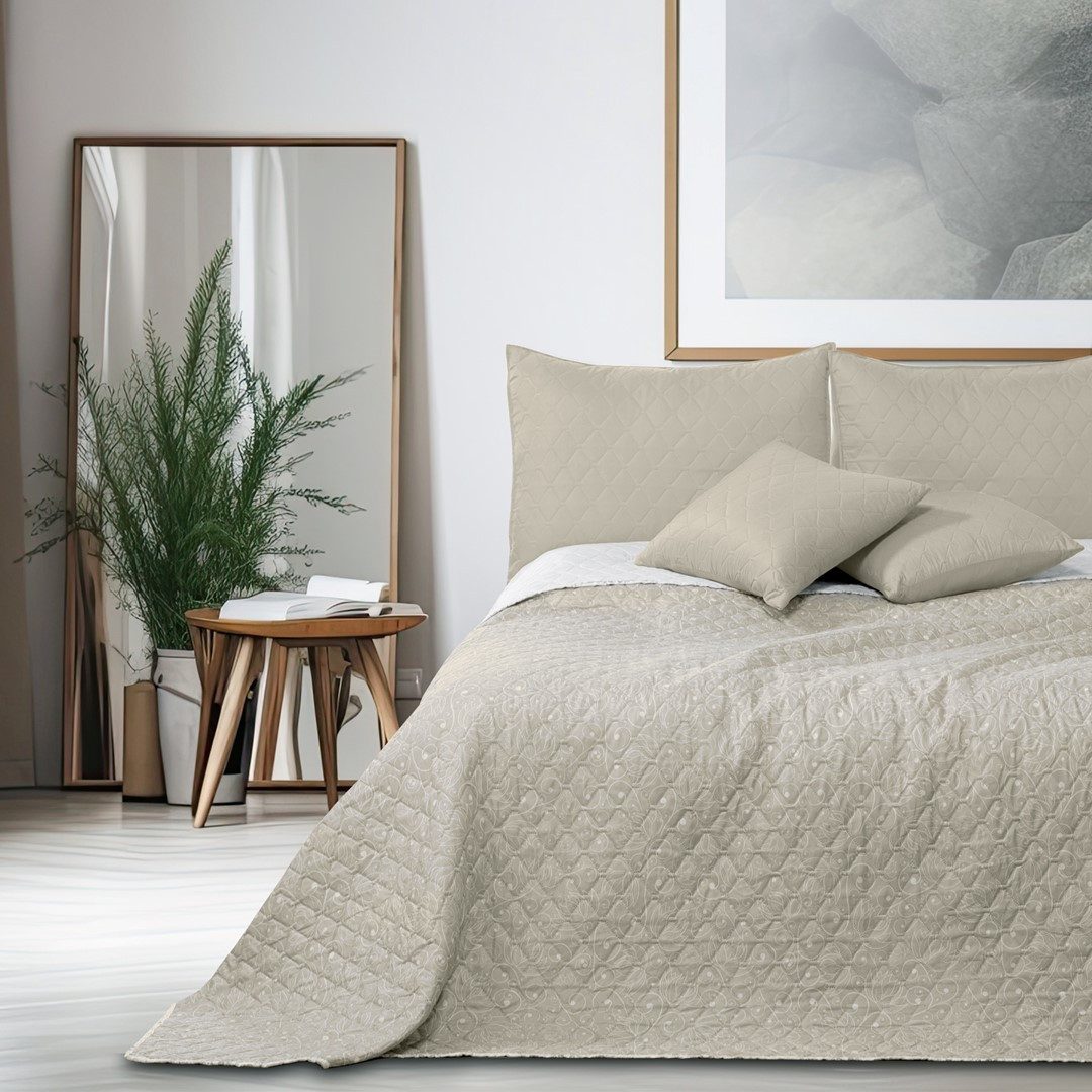 texpot Tagesdecke Bettüberwurf mit Steppung Blumenmuster günstig online kaufen