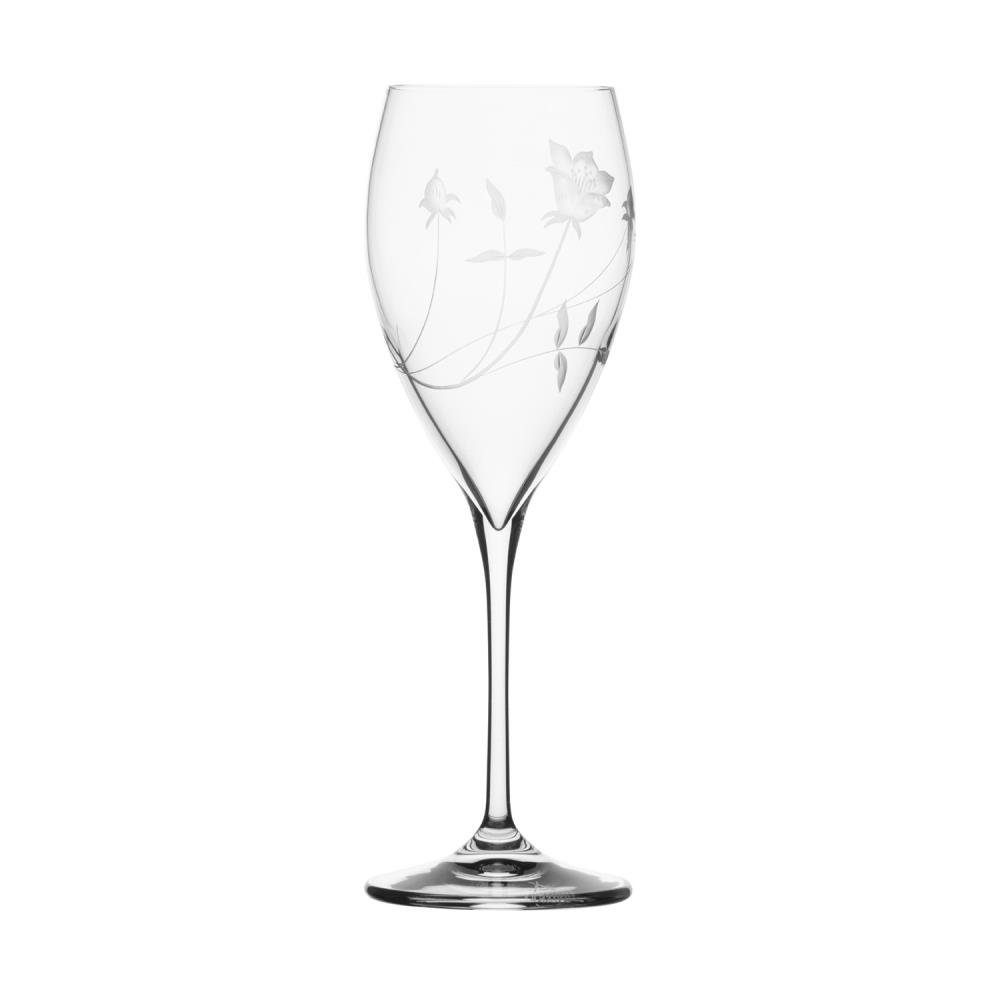 Weinglas Sektglas Liane (24,5 cm) - - Kristallglas mundgeblasen · handgeschliff