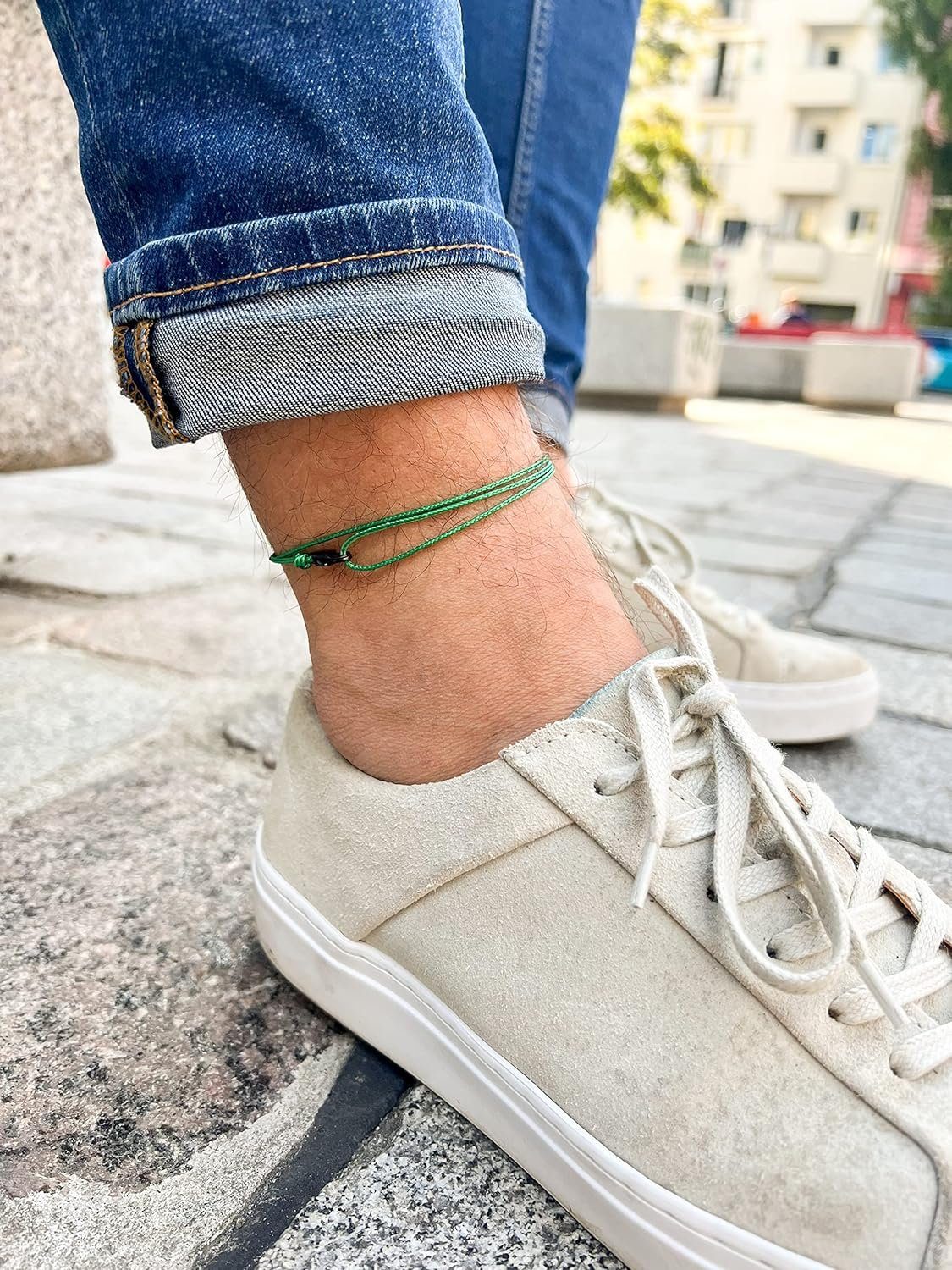 Made by Nami Fußkette Dünnes Wickelfußband günstig online kaufen