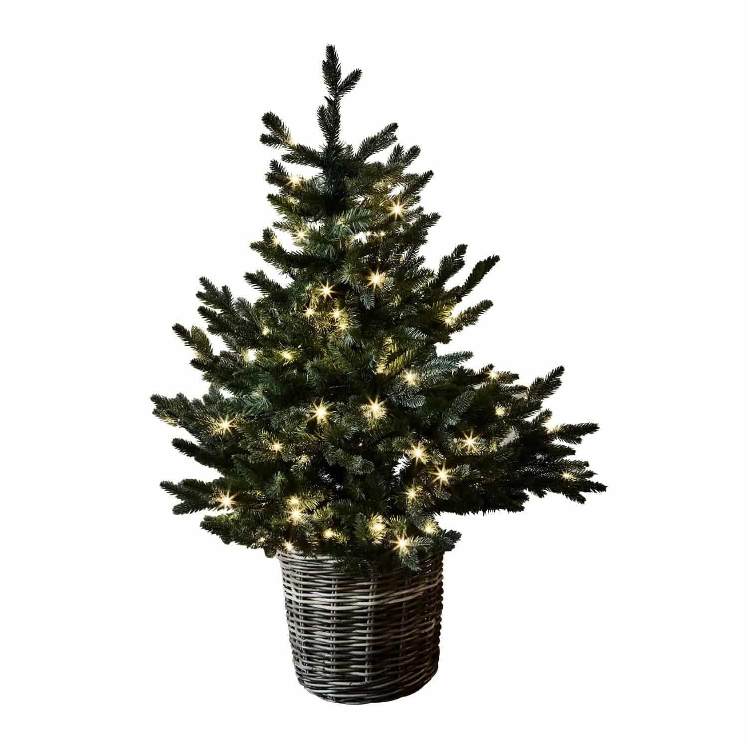 Mirabeau Künstlicher Weihnachtsbaum LED-Baum Mantilly grün, none