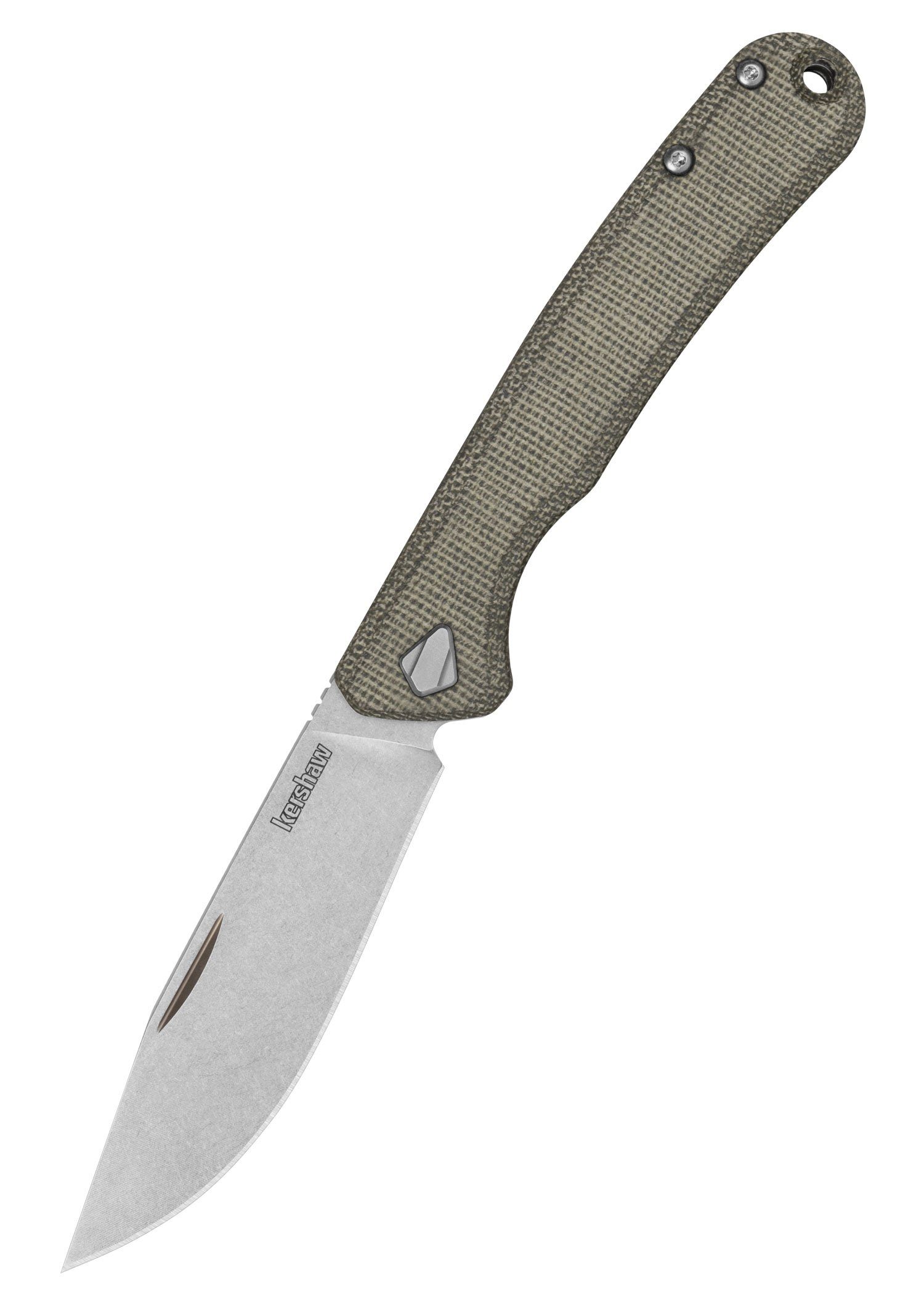 Kershaw Knives Taschenmesser Kershaw Federalist Slipjoint Tachenmesser mit CPM154 - Pulverstahl