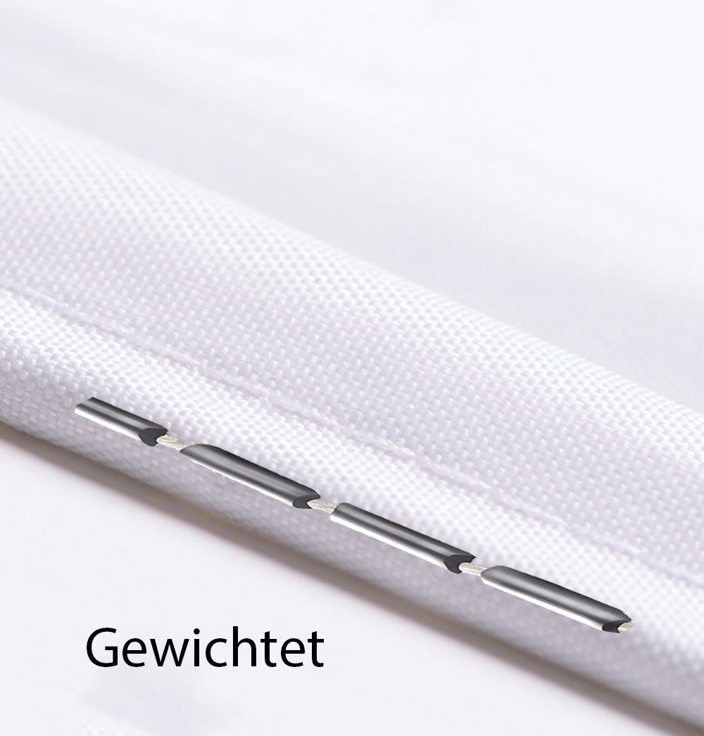 HomeBella Duschvorhang Textil Antischimmel mit Gewicht günstig online kaufen