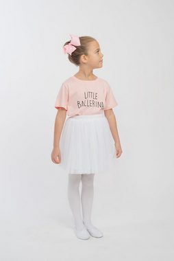 tanzmuster Tüllrock Tüllrock Little Ballerina aus weichem Tüll besonders weich mit blickdichtem Unterrock