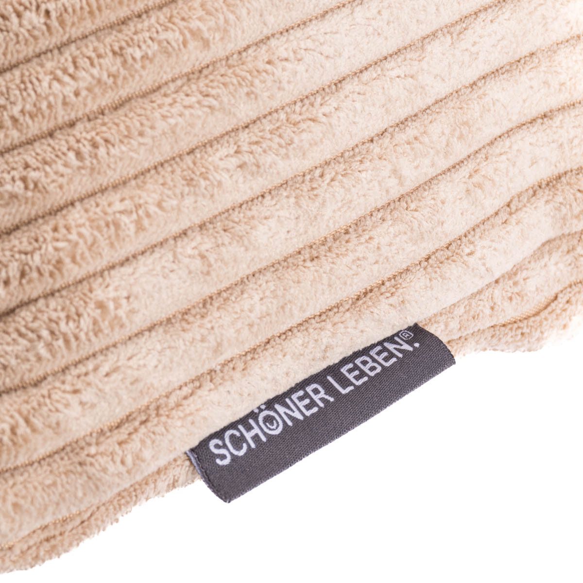 SCHÖNER LEBEN. Fellkissen Kissenhülle Breitcord Baby günstig online kaufen