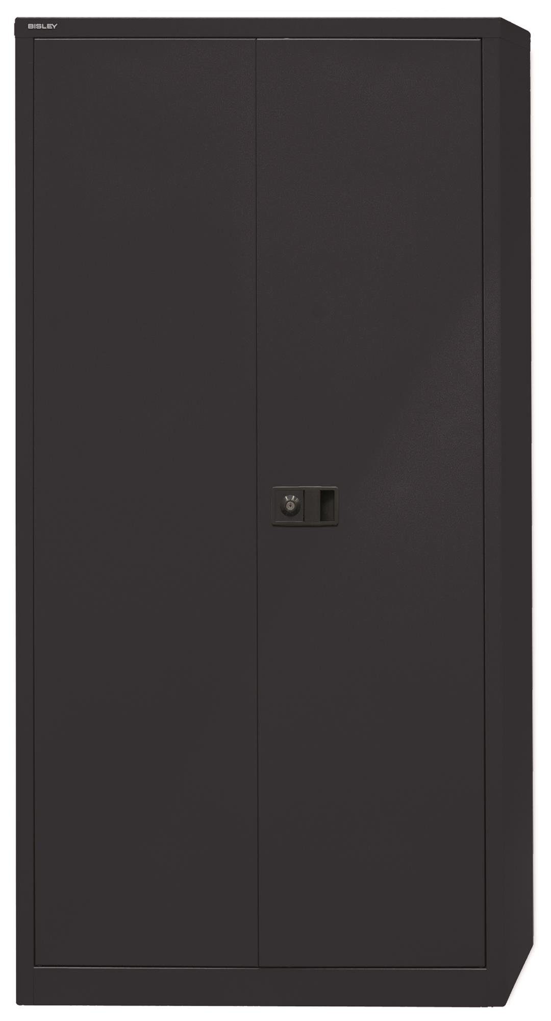 Garderobenschrank Universal 633 schwarz Bisley