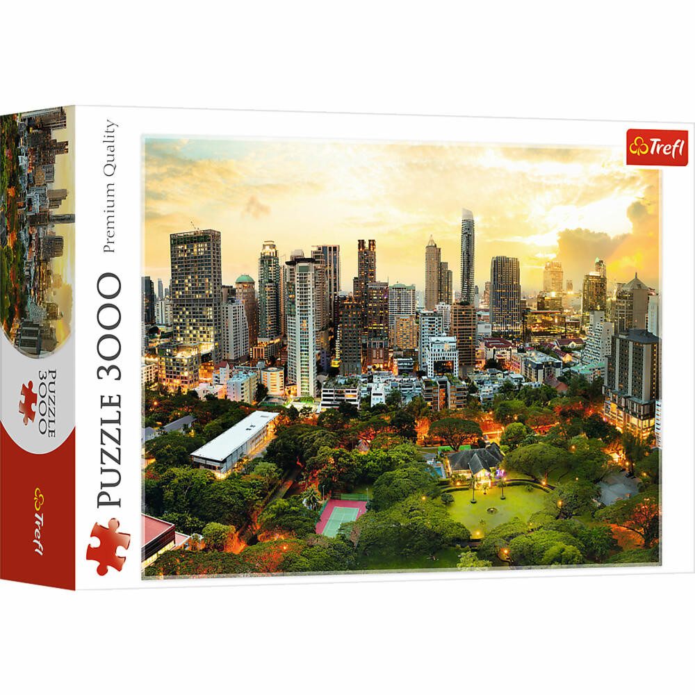 Trefl Puzzle Sonnenuntergang in Bangkok, 3000 Puzzleteile