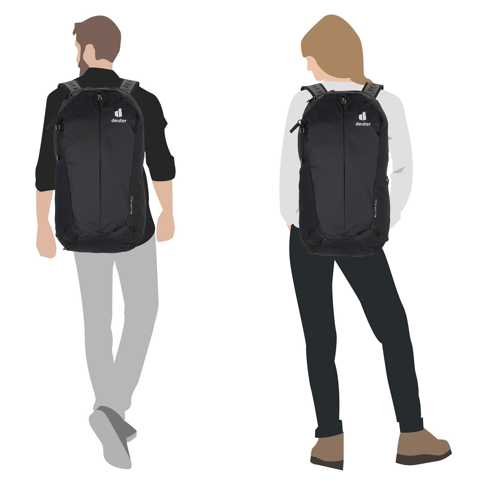 deuter Wanderrucksack AC Lite, Polyester