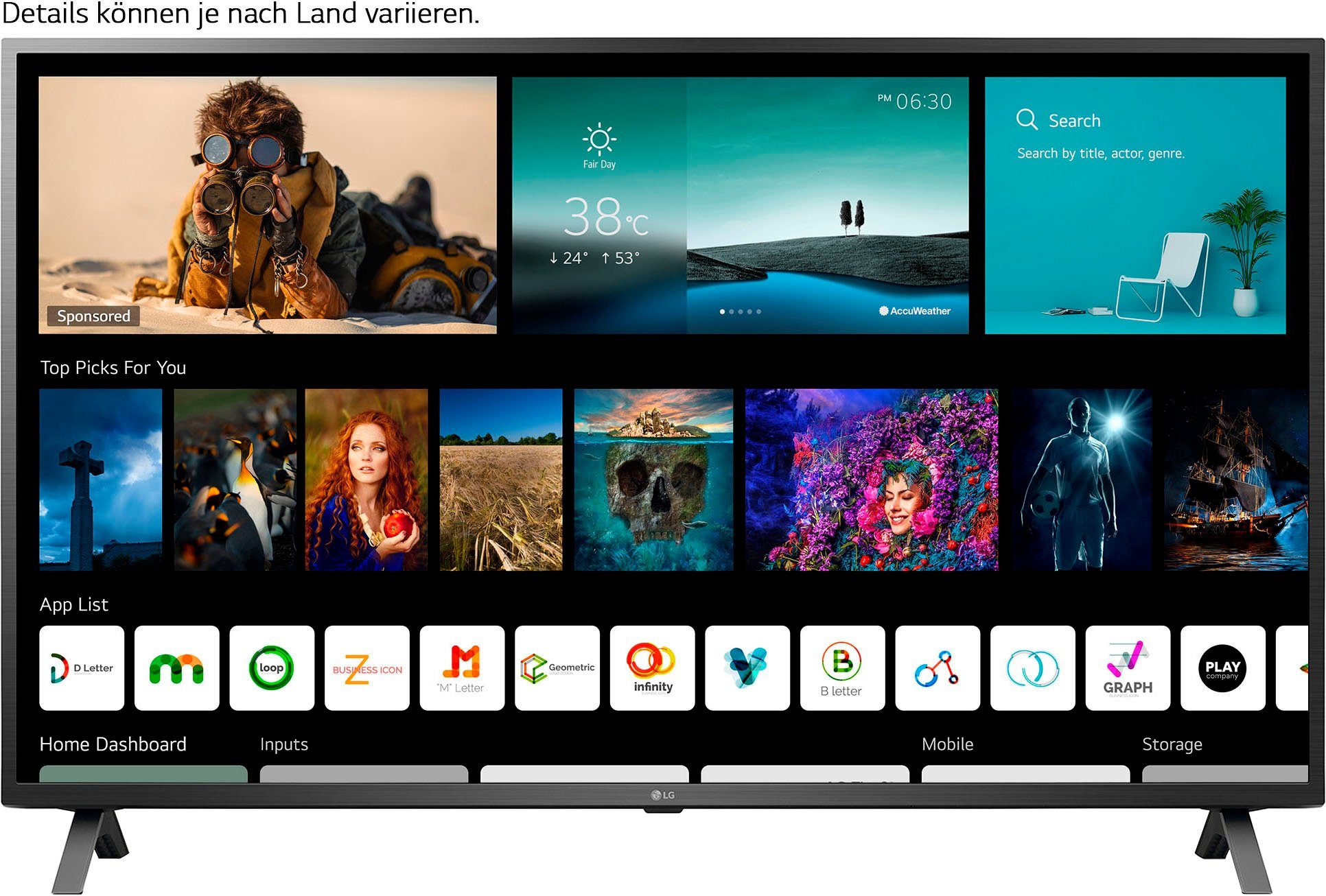 LG 65UP75009LF LCD-LED Fernseher - LG