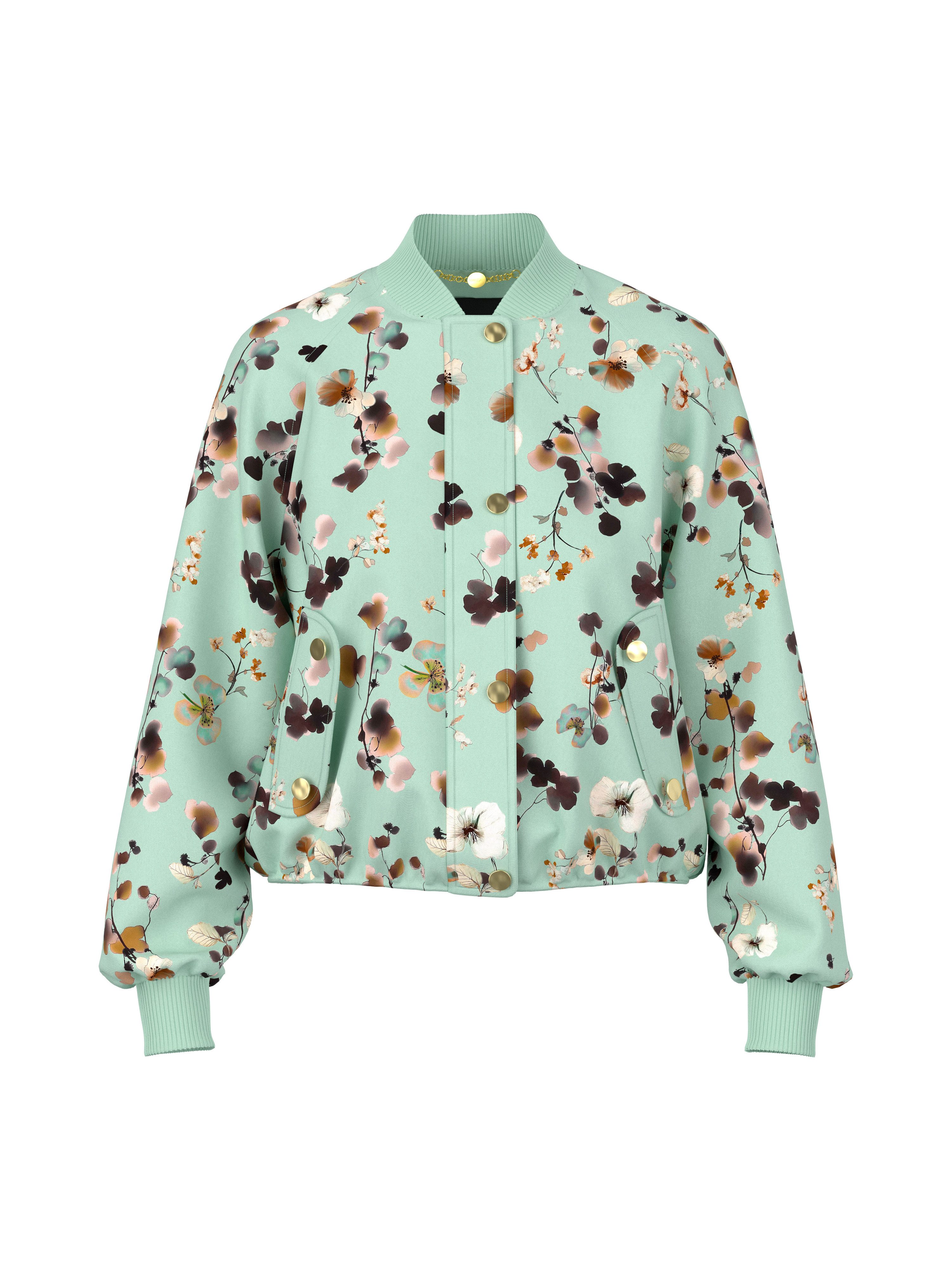 Marc Cain Blouson Fading Flowers Premium Damenmode mit floralem Print – Bild 5 von 5