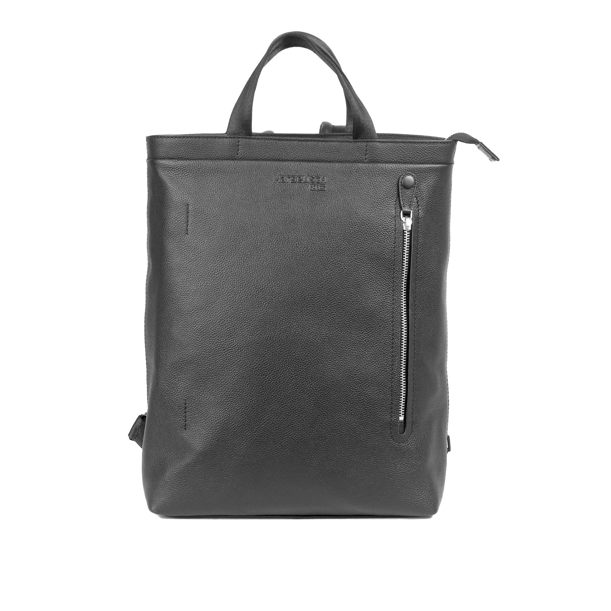 Margelisch Cityrucksack LUNIR-1, aus LWG zertifiziertem Leder