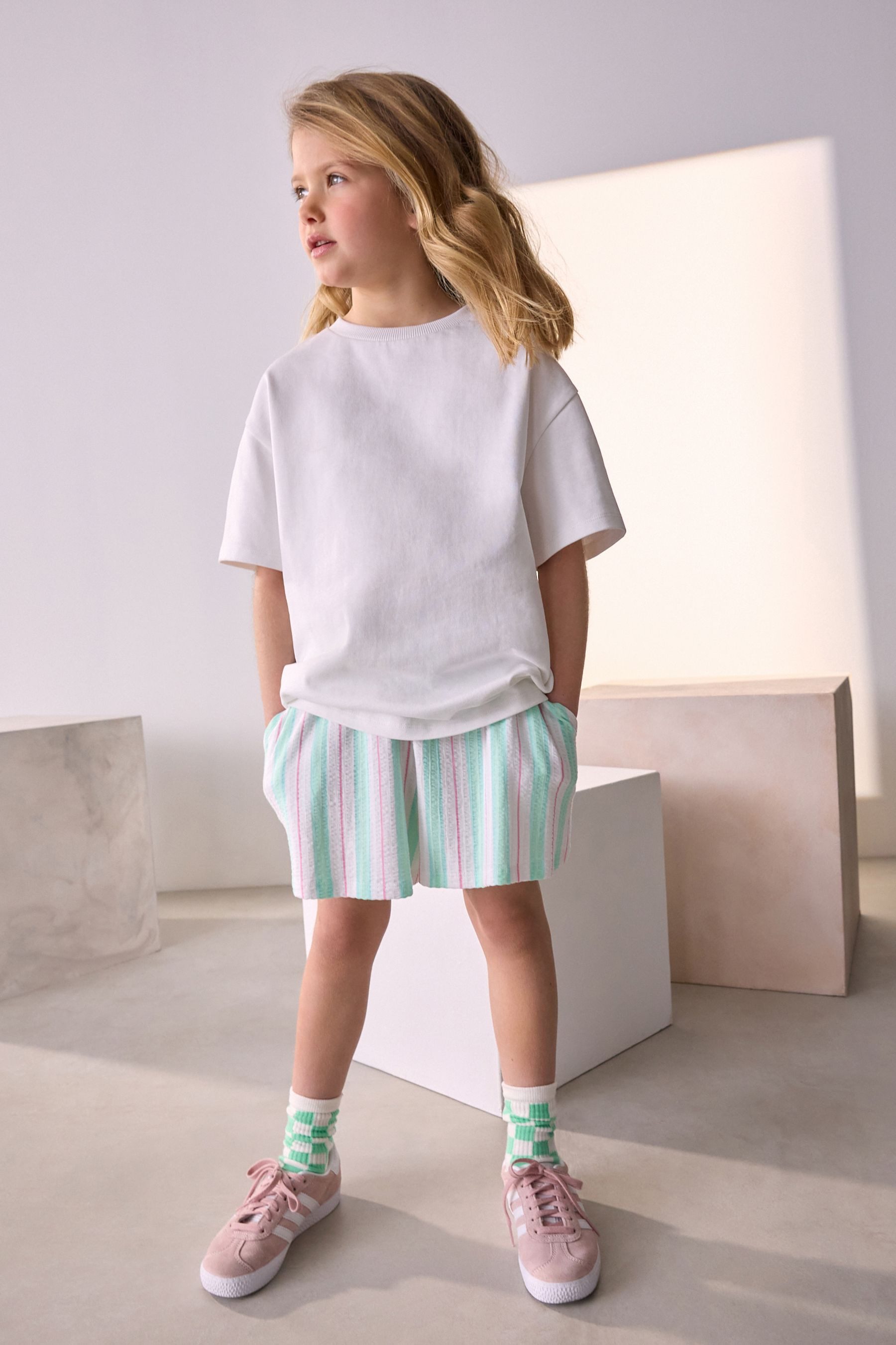 Next T-Shirt Oversized Fit T-Shirt aus 100 % schwerer Baumwolle (1-tlg)