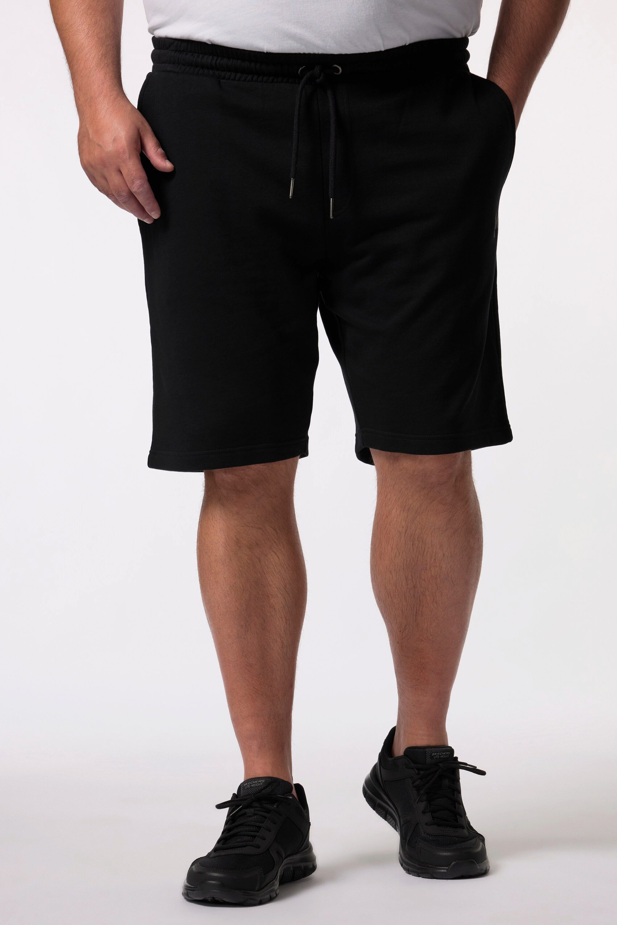 Men Plus Bermudas Sweatbermuda Basic Elastikbund günstig online kaufen
