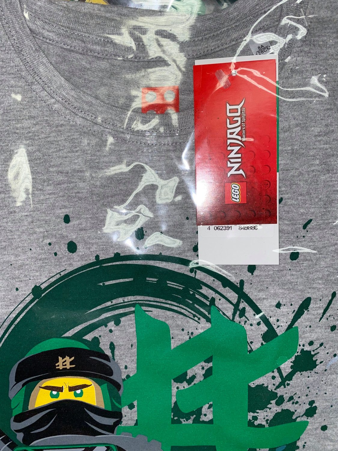LEGO® T-Shirt Lego® Ninjago T-Shirt Jungen + Mädchen Gr.104 116 128 140