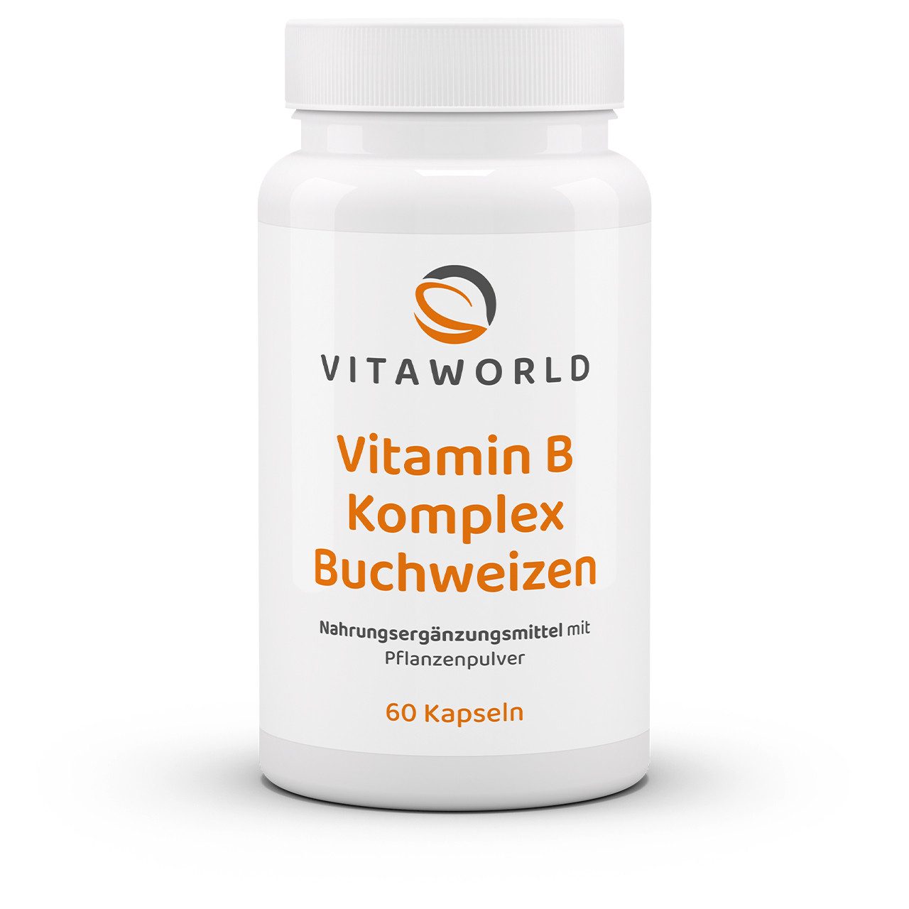 vitaworld Vitamin B Komplex Buchweizen - alle 8 B-Vitamine vereint Kapseln, 60 St., 43.2 g