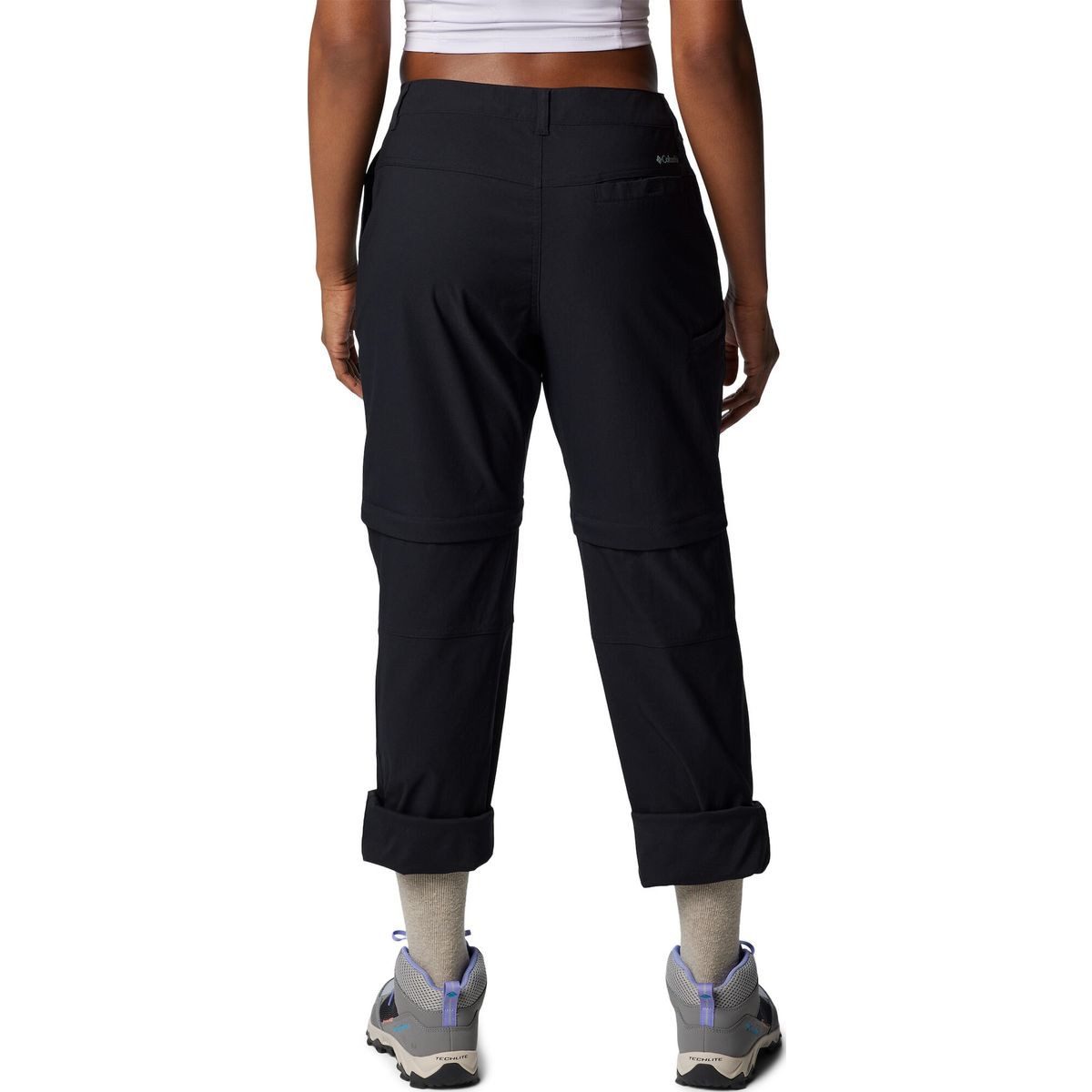 Columbia Outdoorhose Leslie Falls Convertible Pant Vielseitige Outdoor-Hose, die durch abnehmbare Beine