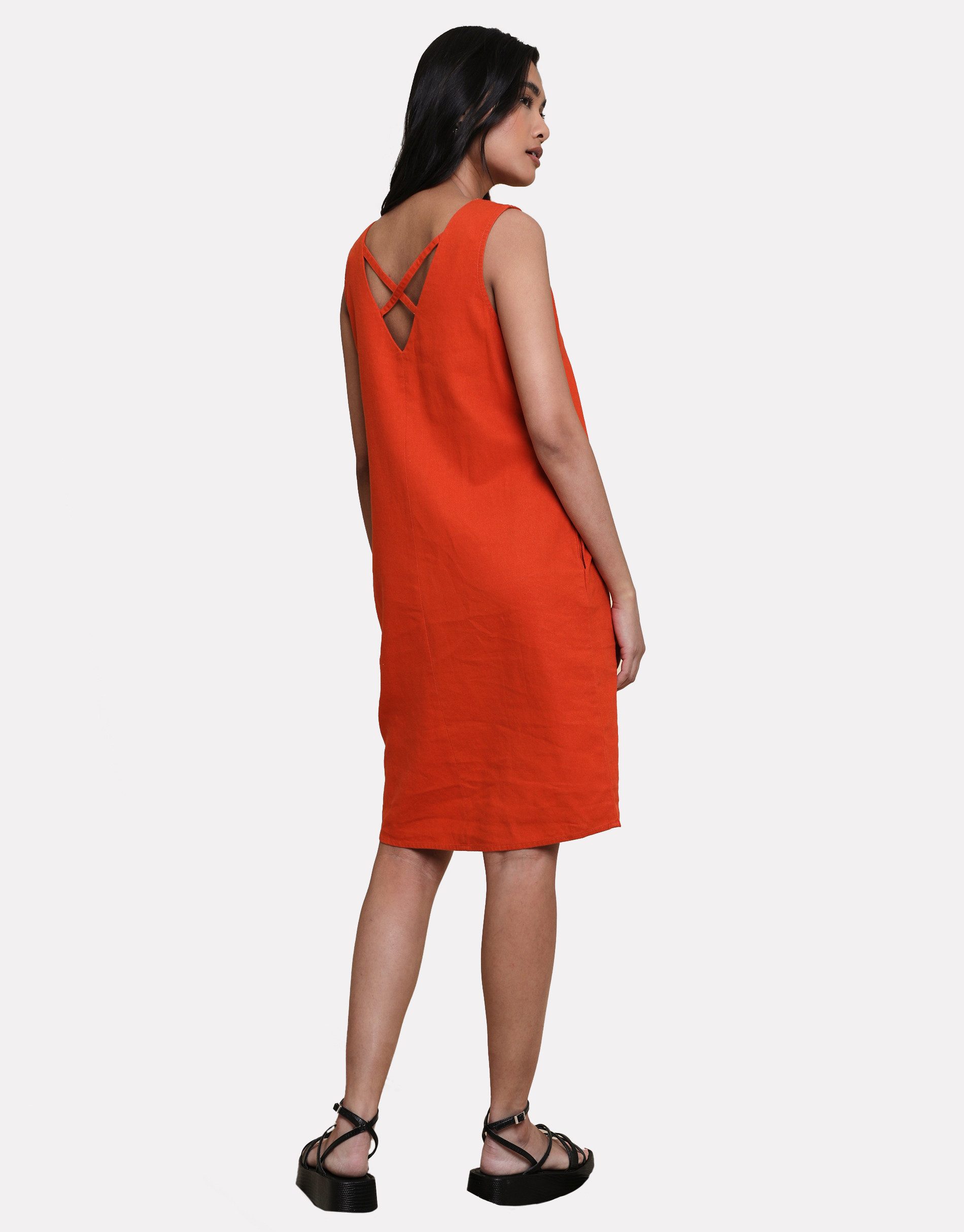 Threadbare Sommerkleid THB Peggy V mit Rückendetail