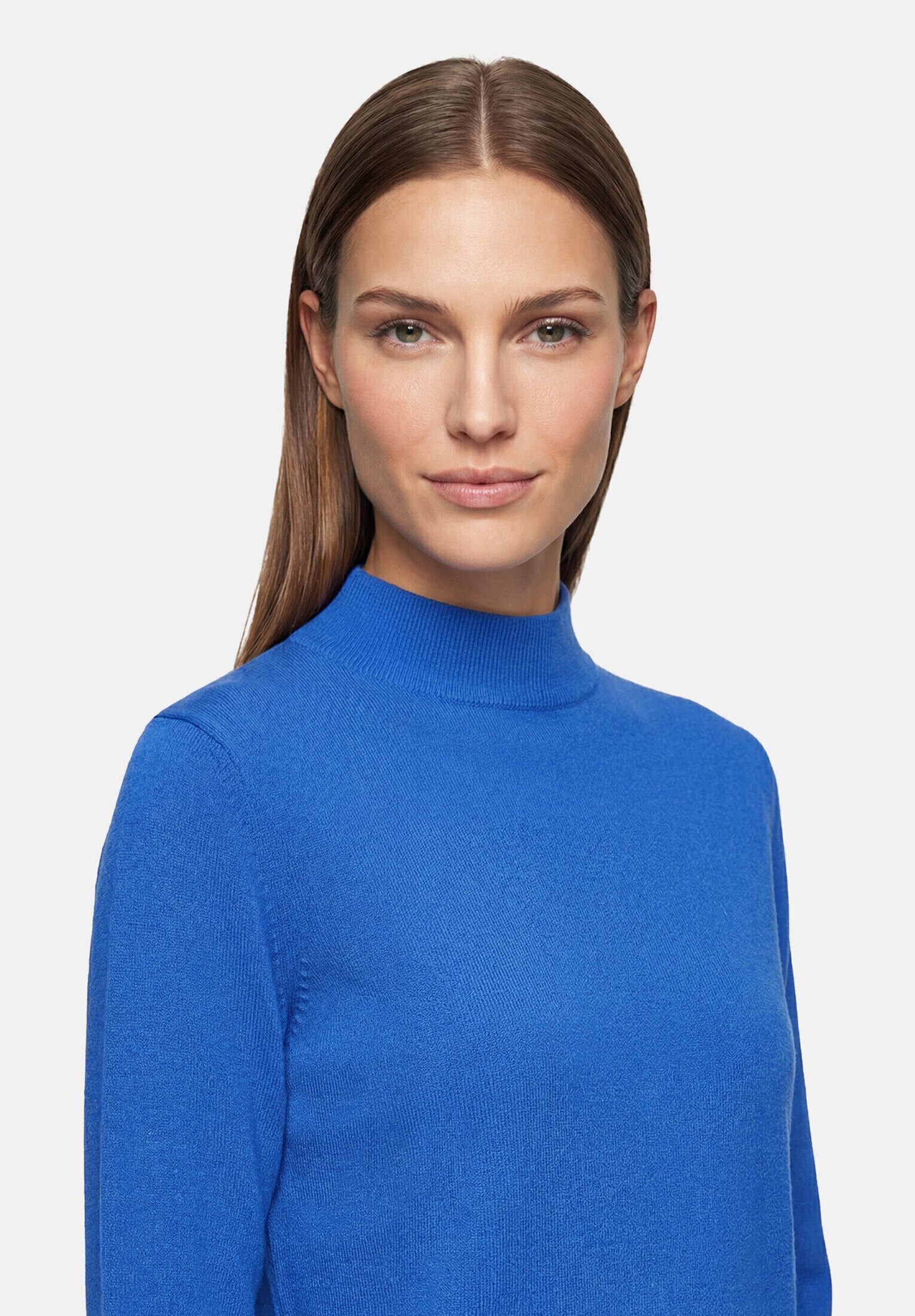 Betty Barclay Strickpullover Damen mit Stehkragen (1-tlg)