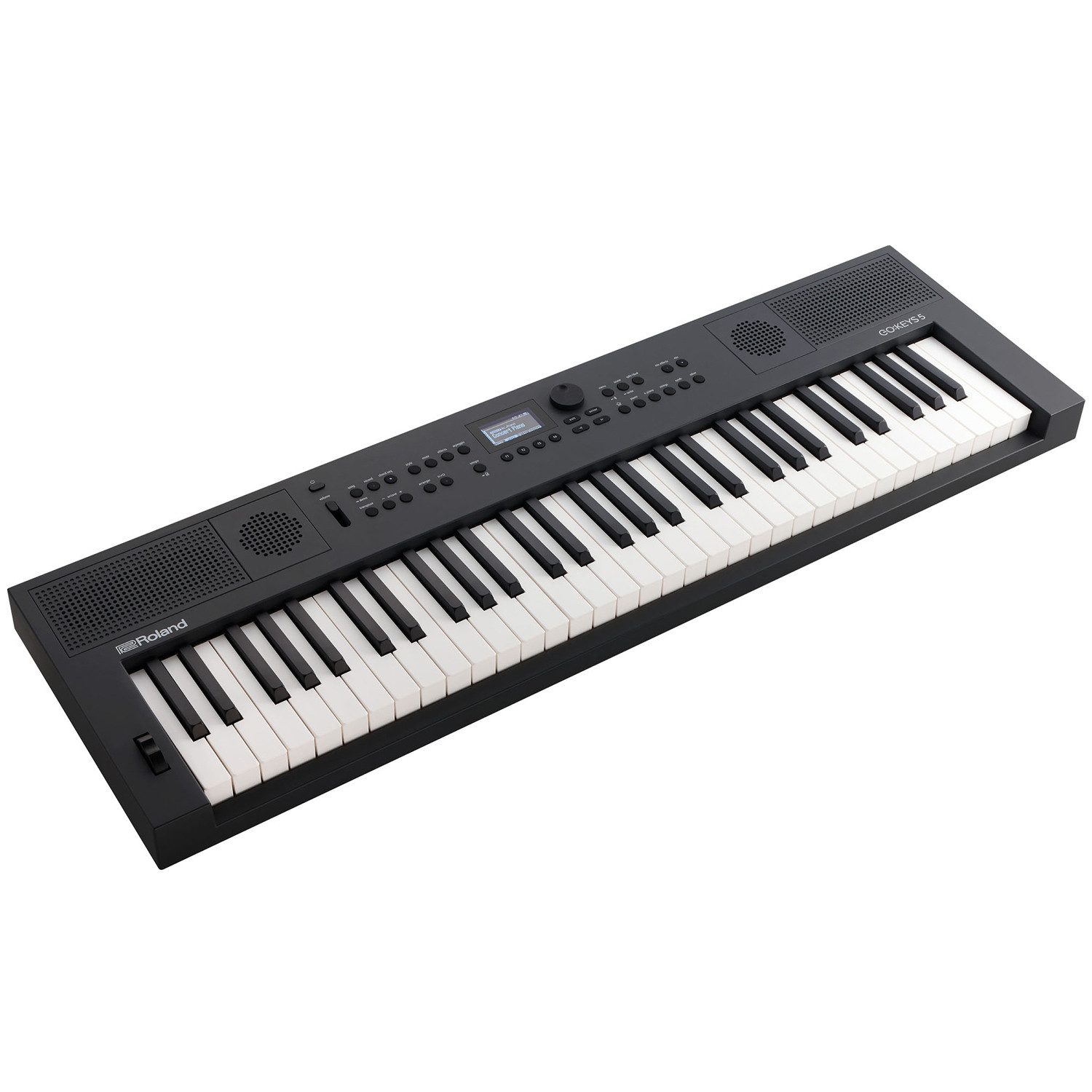 Roland Entertainer-Keyboard GO:Keys 5 (Graphit, Music Creation Keyboard)