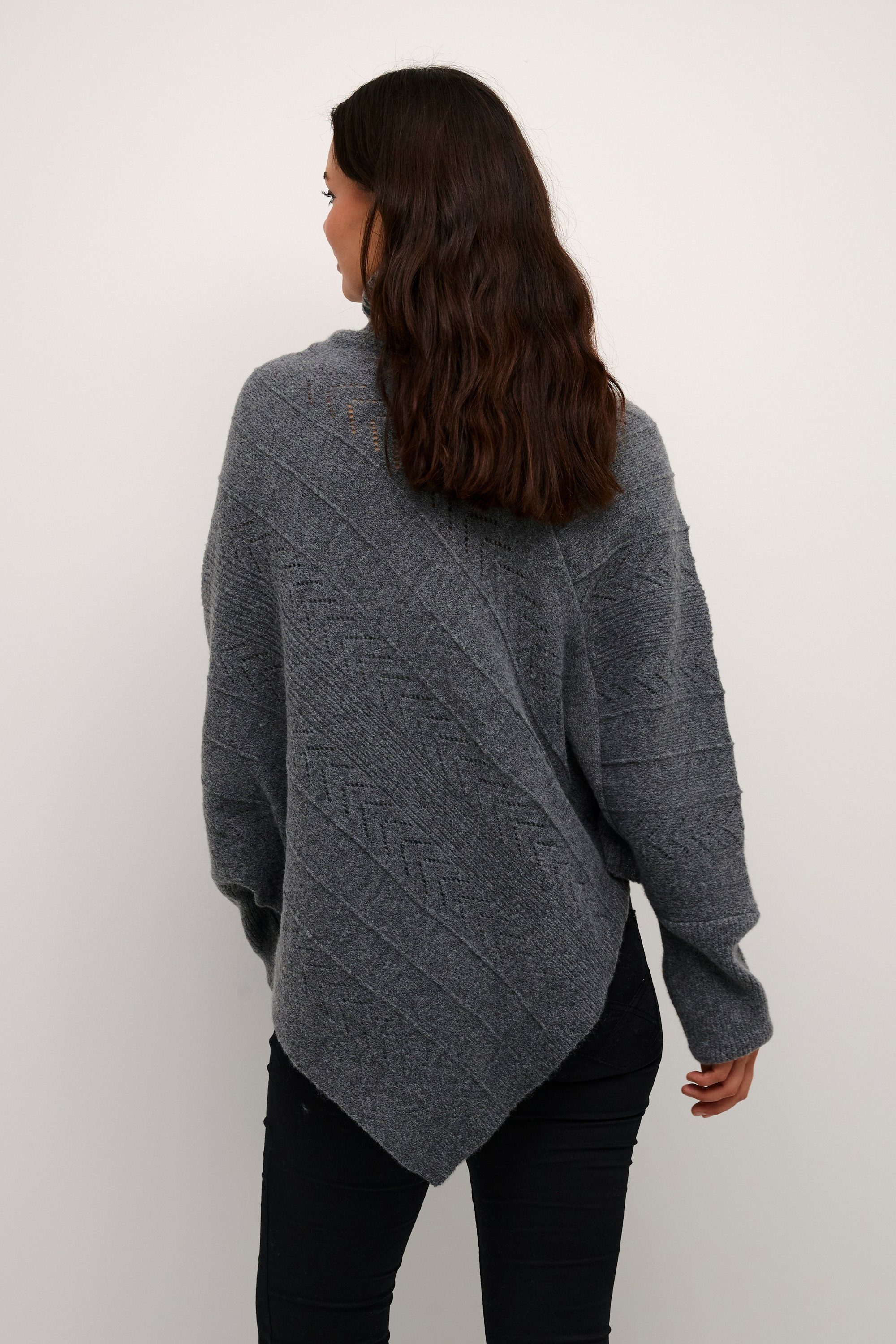 Cream Strickponcho Poncho CRHoliday