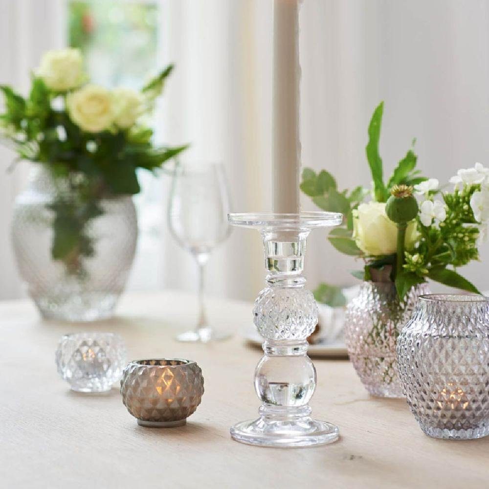 LEONARDO Kerzenhalter Leonardo Kerzenleuchter Poesia Klarglas (12,8cm) günstig online kaufen
