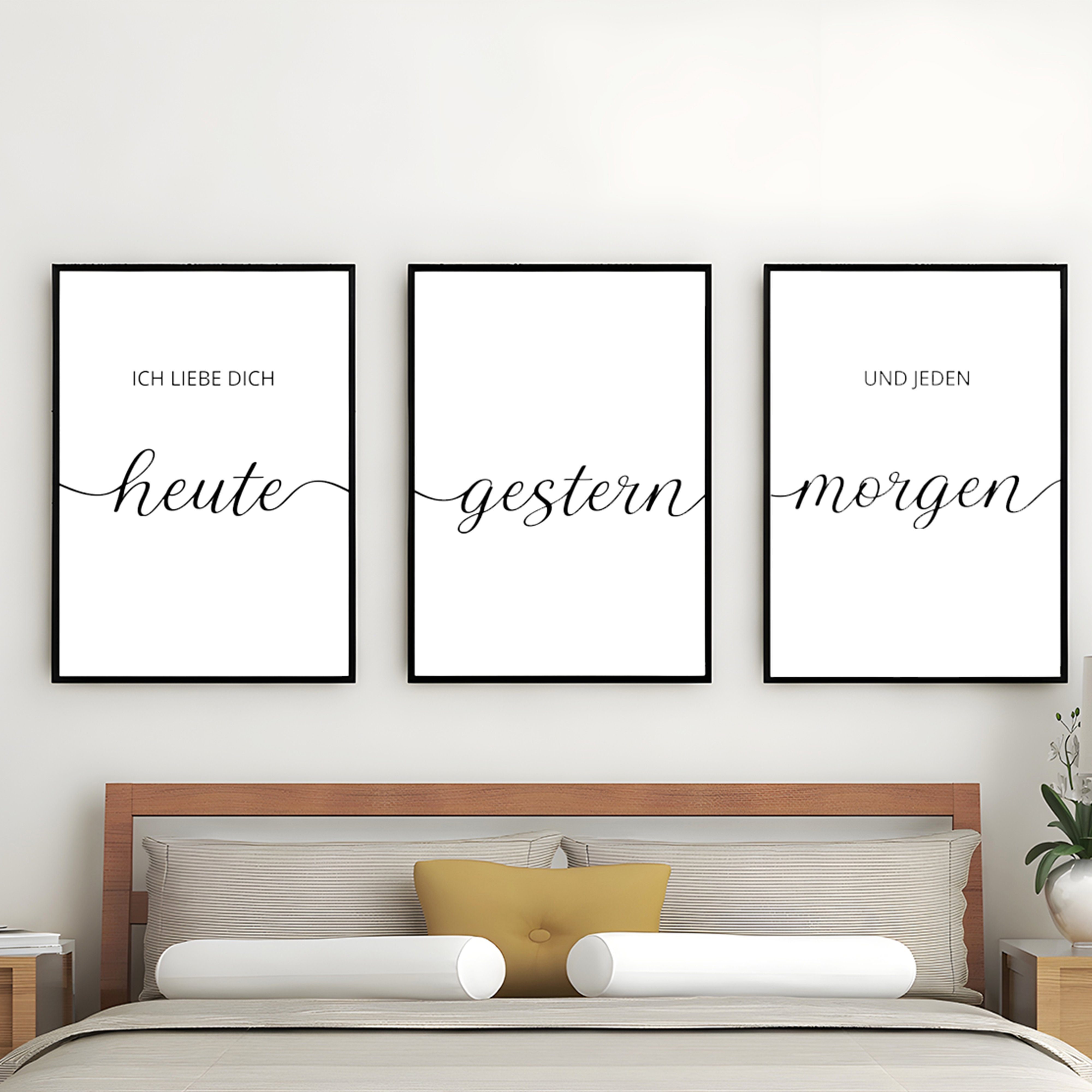 Tigerlino Poster Ich Liebe Dich Poster günstig online kaufen