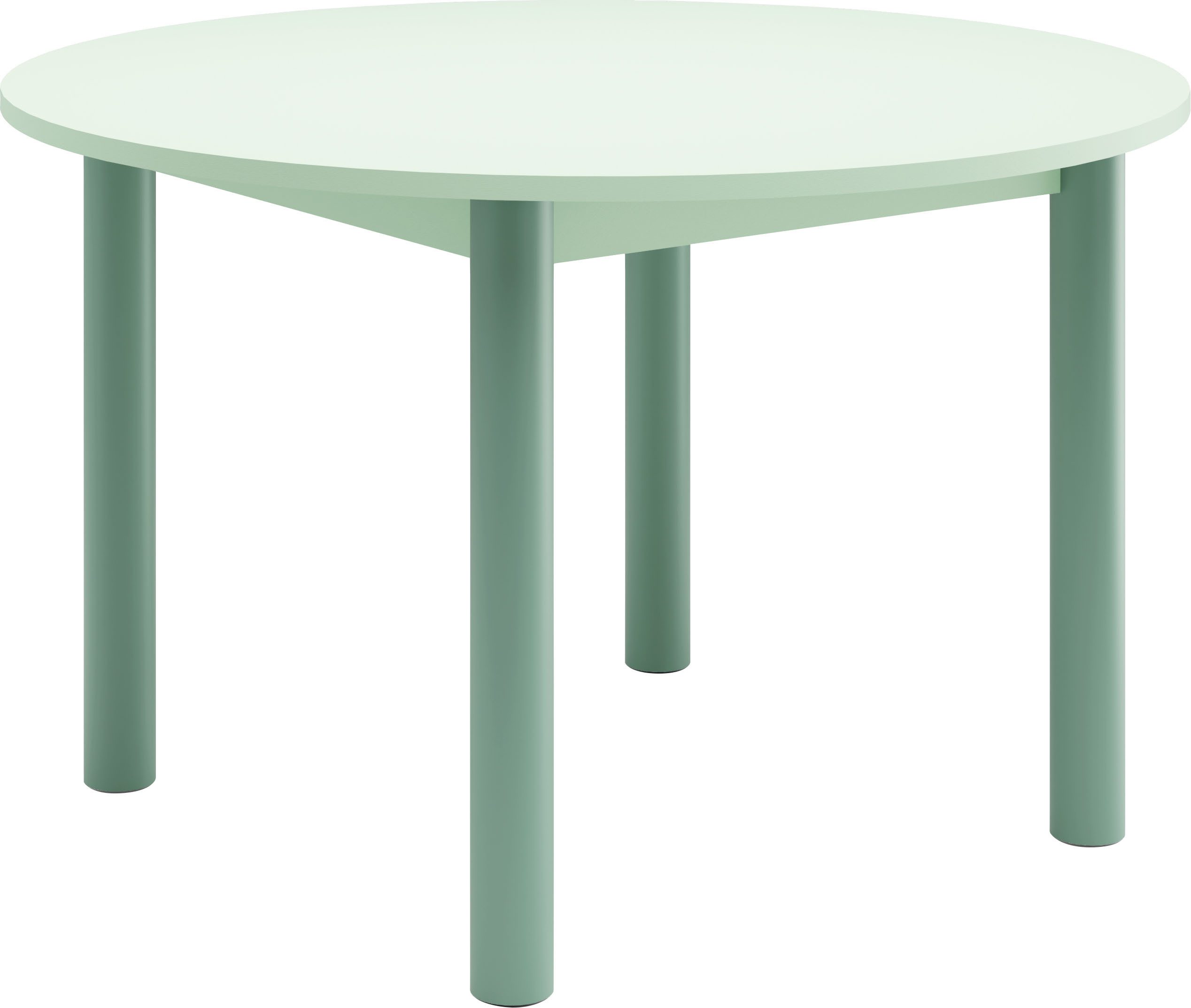 TOM TAILOR HOME Esstisch COLOR TABLE (1-St), Esstisch, 4-Fuß, 3 Größen, 3 Dekorfarben, 4 Fußfarben, ABS-Kante
