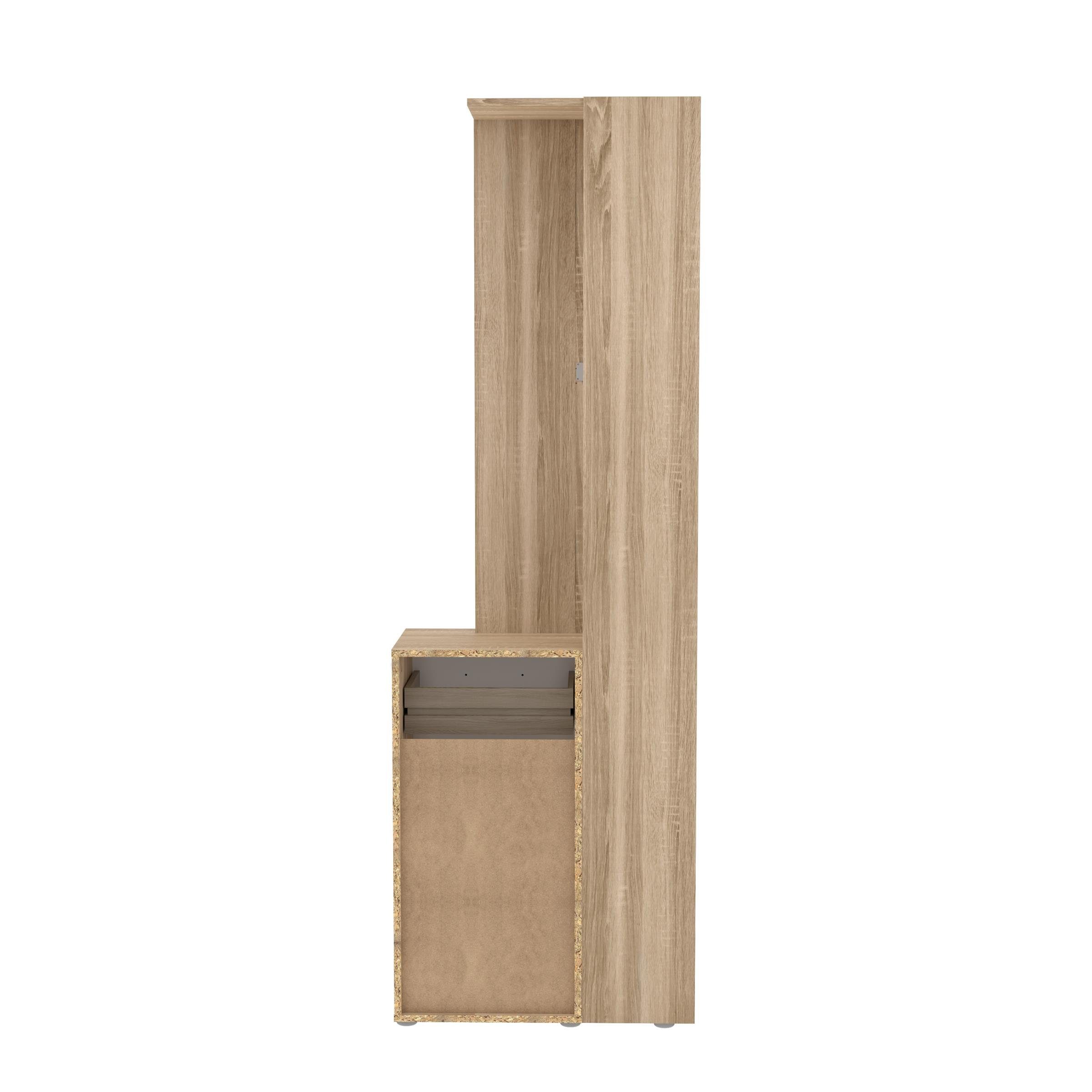 freiraum Kompaktgarderobe Lokri 64,2 x 196 x 34,1 cm (B/H/T)