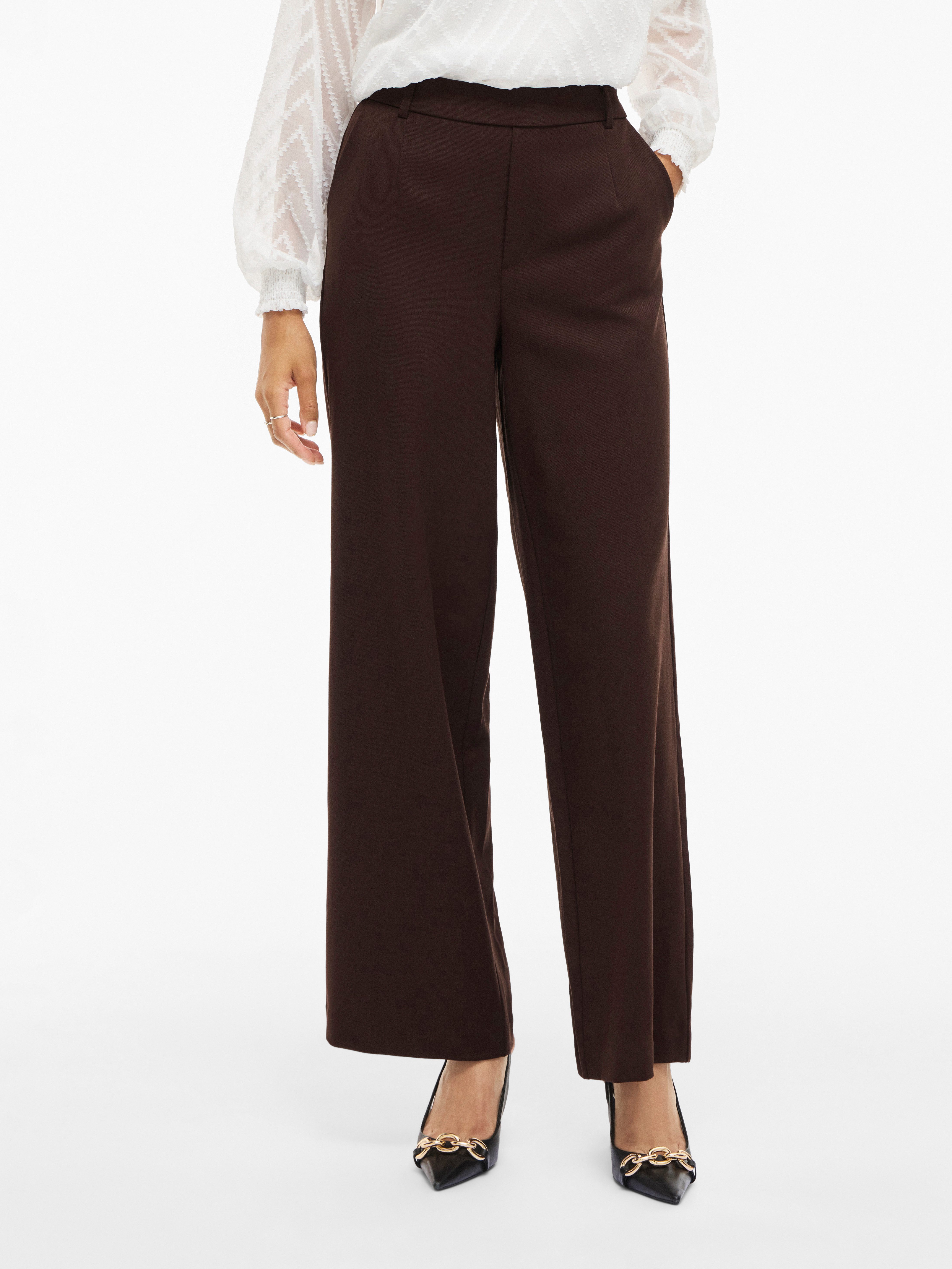 Anzughose VIVARONE HW WIDE PANT - NOOS
