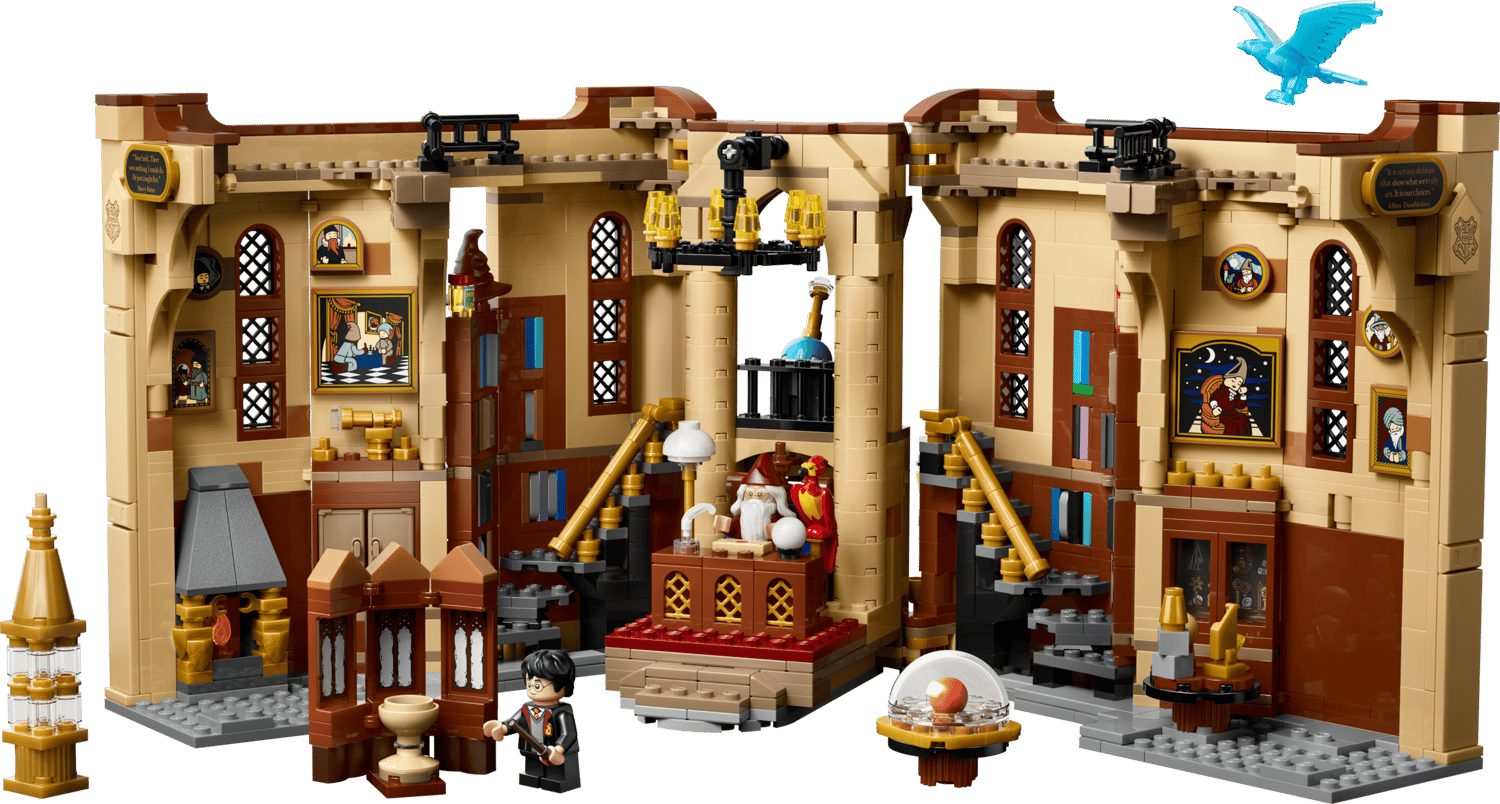 LEGO® Harry Potter 76478 Bücherstütze: Dumbledores Büro Spielbausteine, (Set, 1182 St., Set)