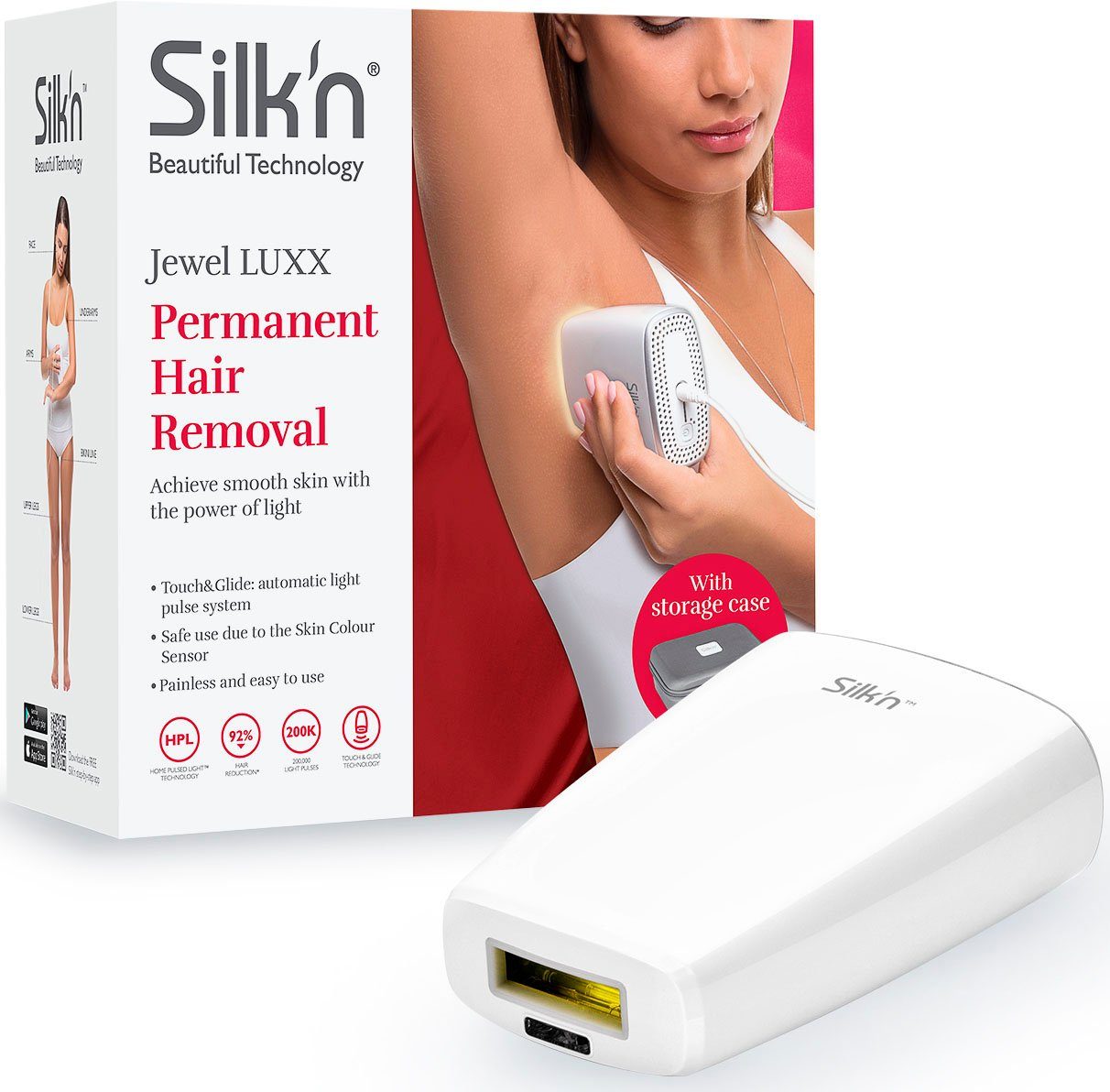 Silk'n IPL-Haarentferner Jewel LUXX | IPL-Haarentfernung