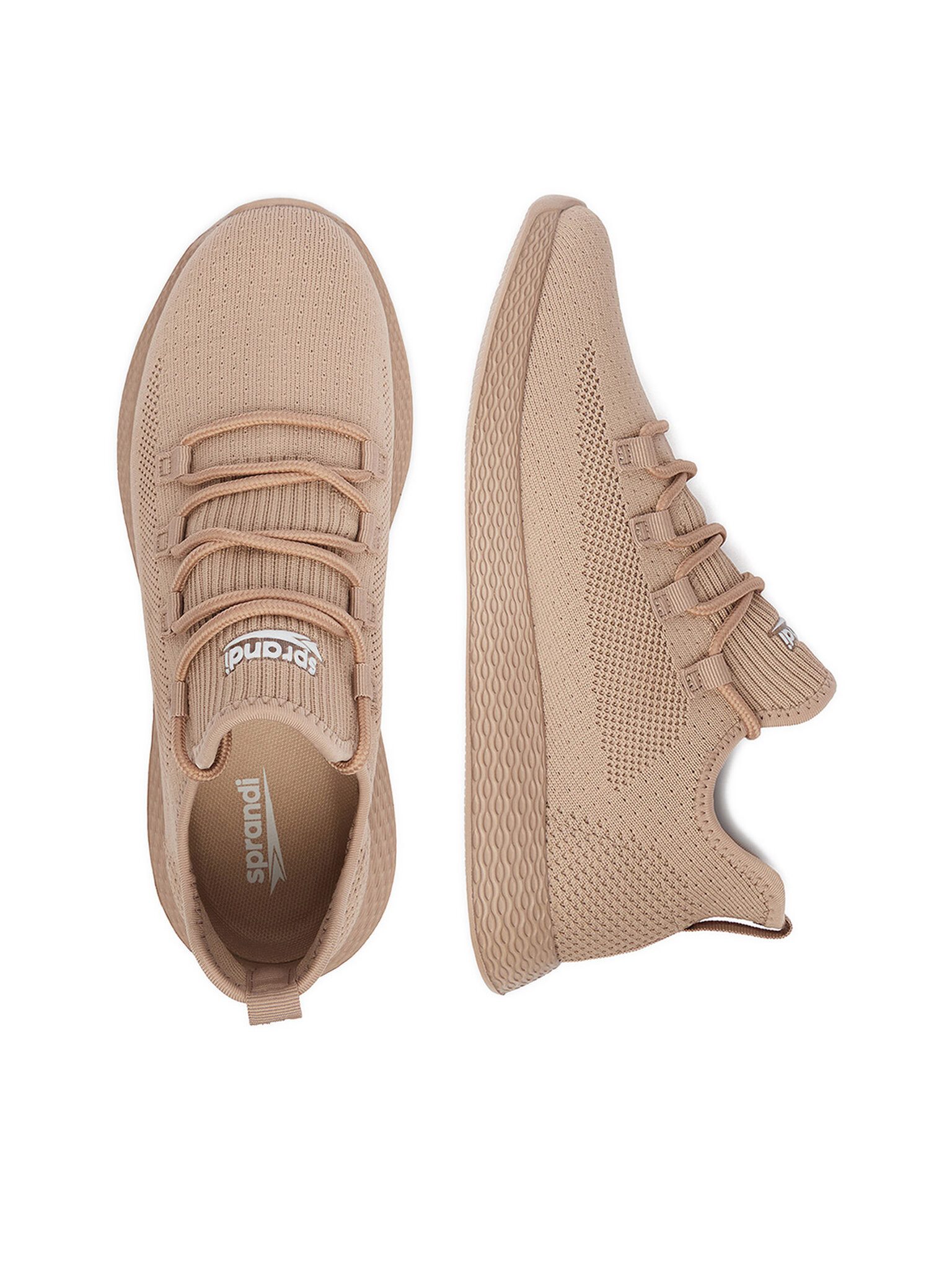 sprandi Sprandi Damen-Sneakers Beige Sprandi-CEOWB-WP72-21782 Beige Sneaker – Bild 4 von 5