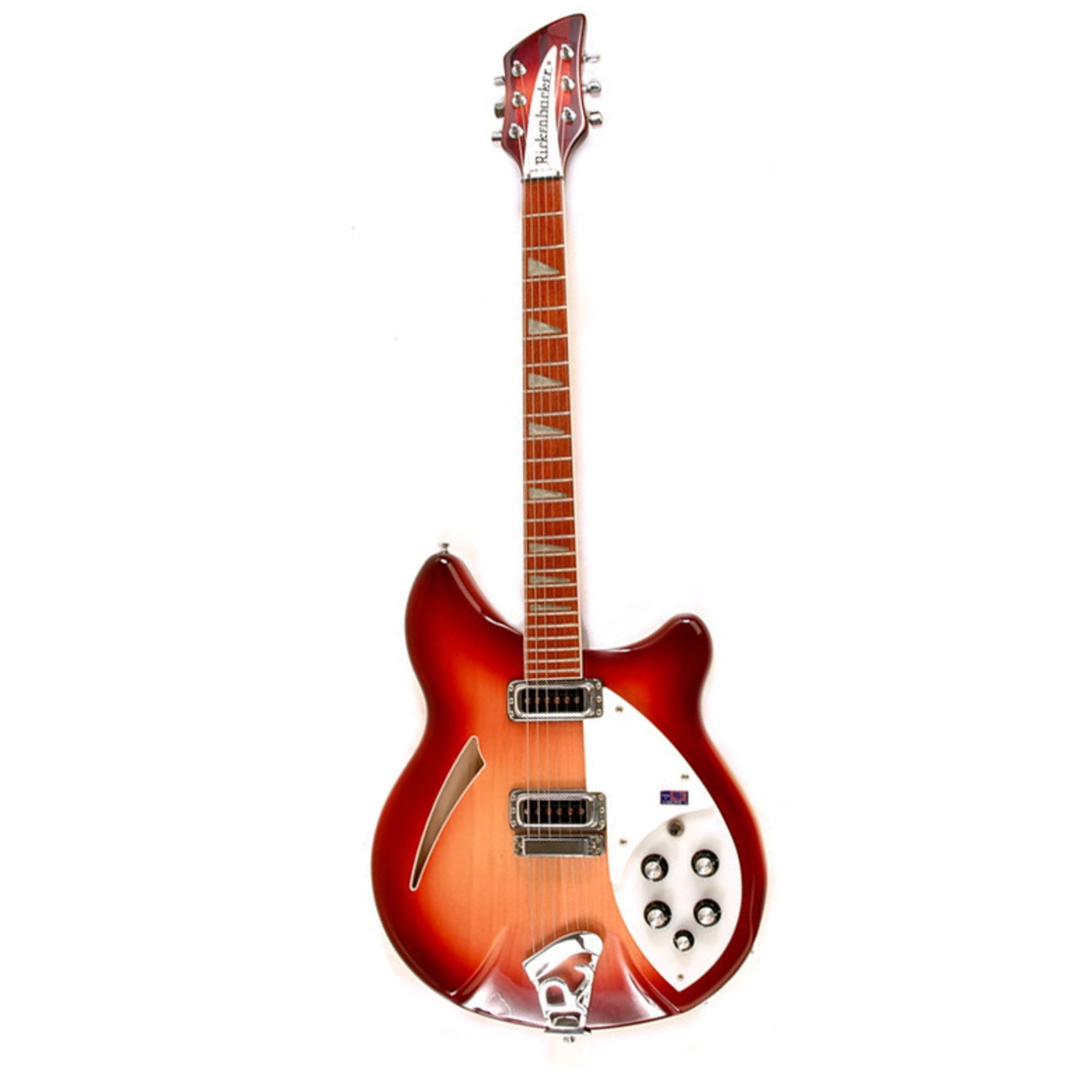 Rickenbacker Halbakustik-Gitarre, 360 Deluxe Thinline FG Fireglo - Halbakustik Custom Gitarre
