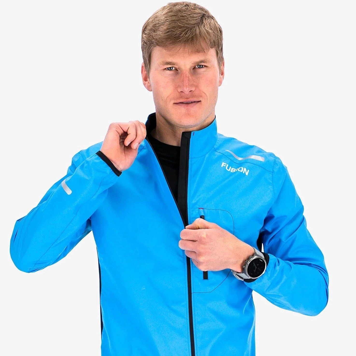 surf Herren Mens Fusion blue Jacket S1 Laufjacke Fusion Laufjacke