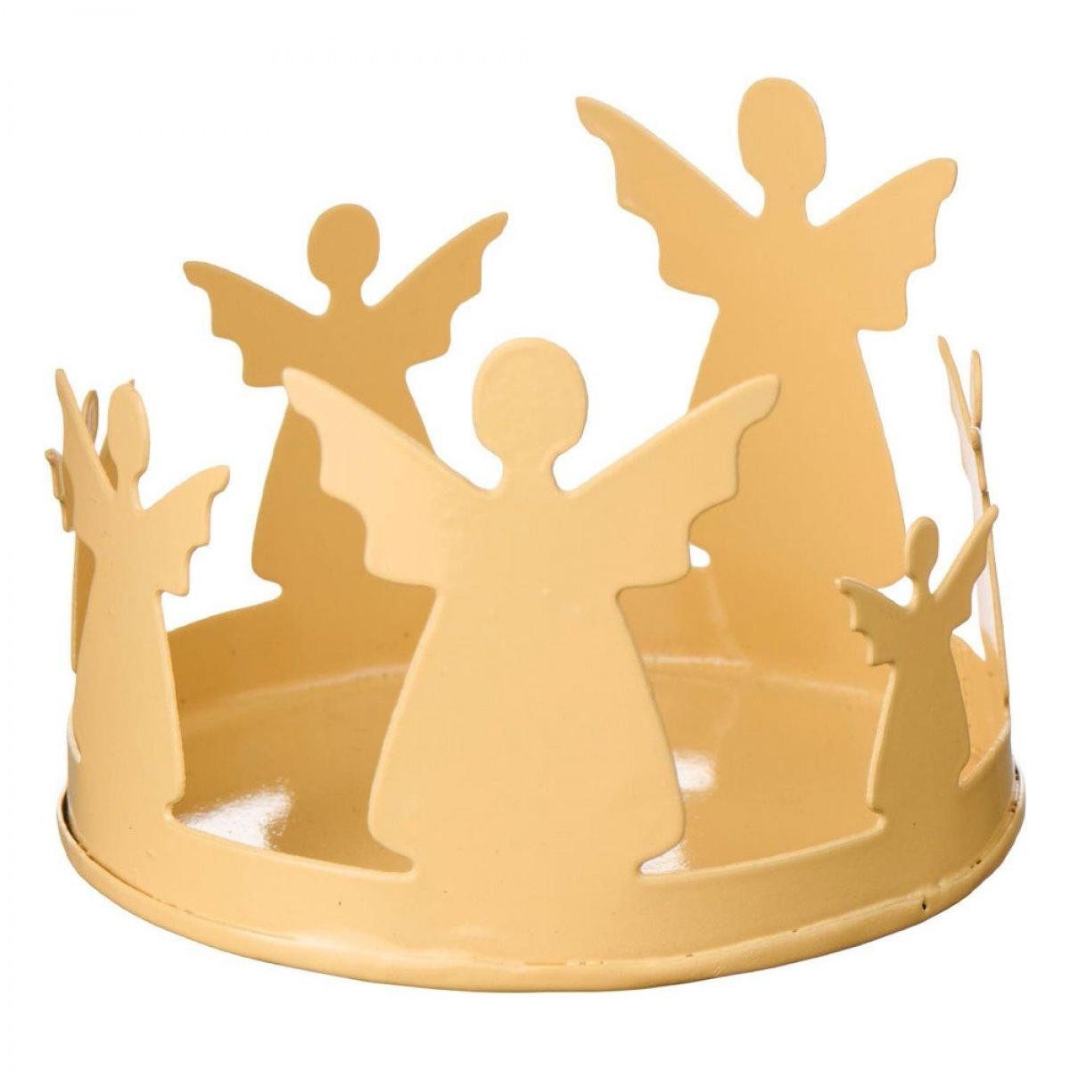 Ib Laursen Windlicht Ib Laursen Kerzenleuchter Engel für Stumpenkerzen (7,8cm)