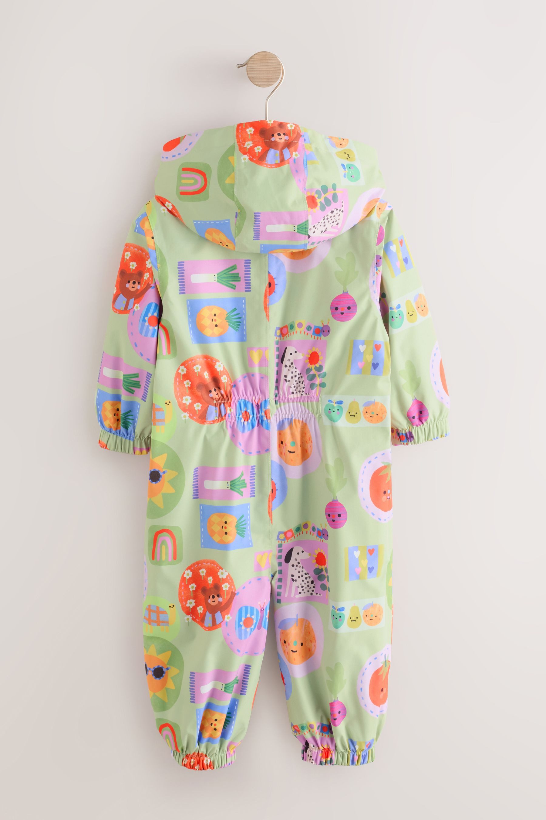 Next Regenoverall Wasserdichter gemusterter Matschanzug (1-tlg)