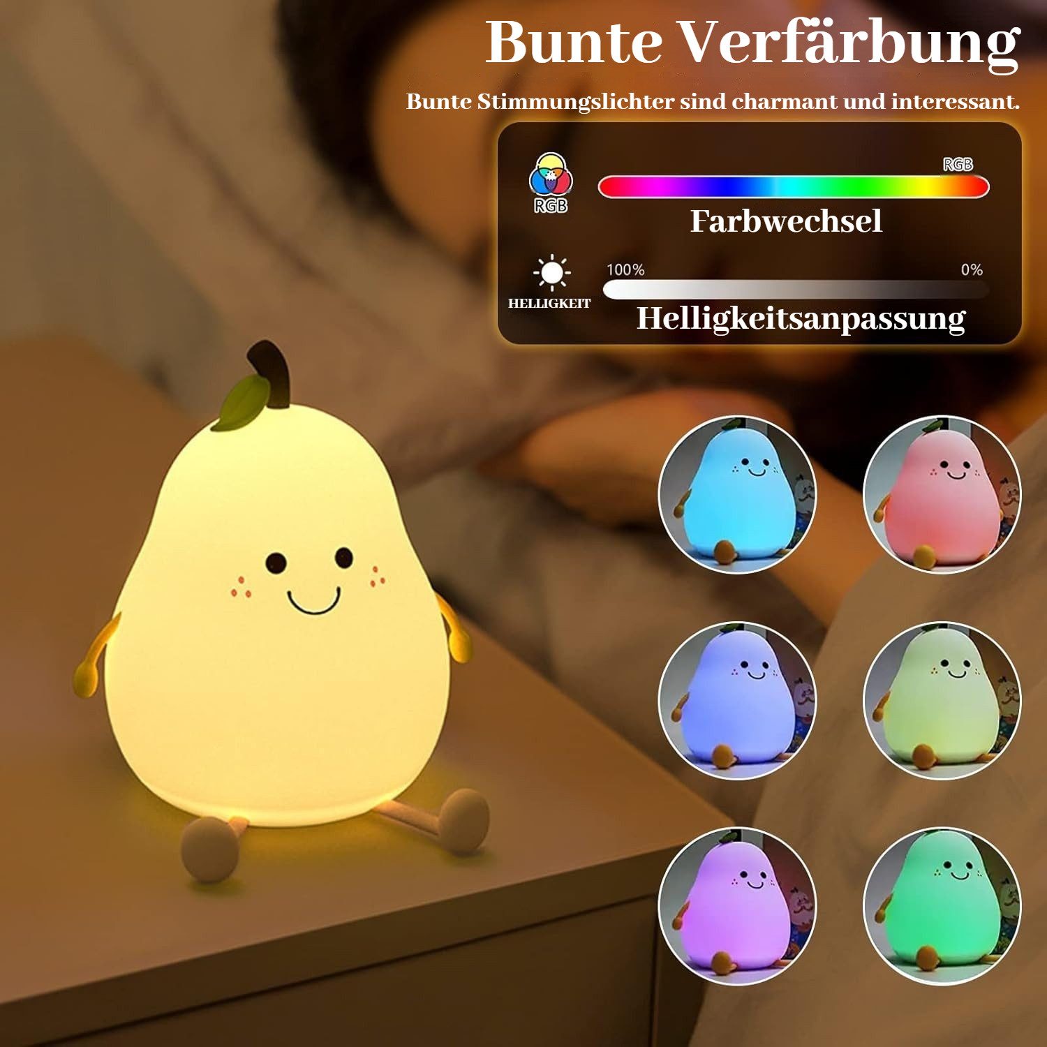 BlingBin LED Nachtlicht Nachtlampe Baby Nachtleuchte günstig online kaufen