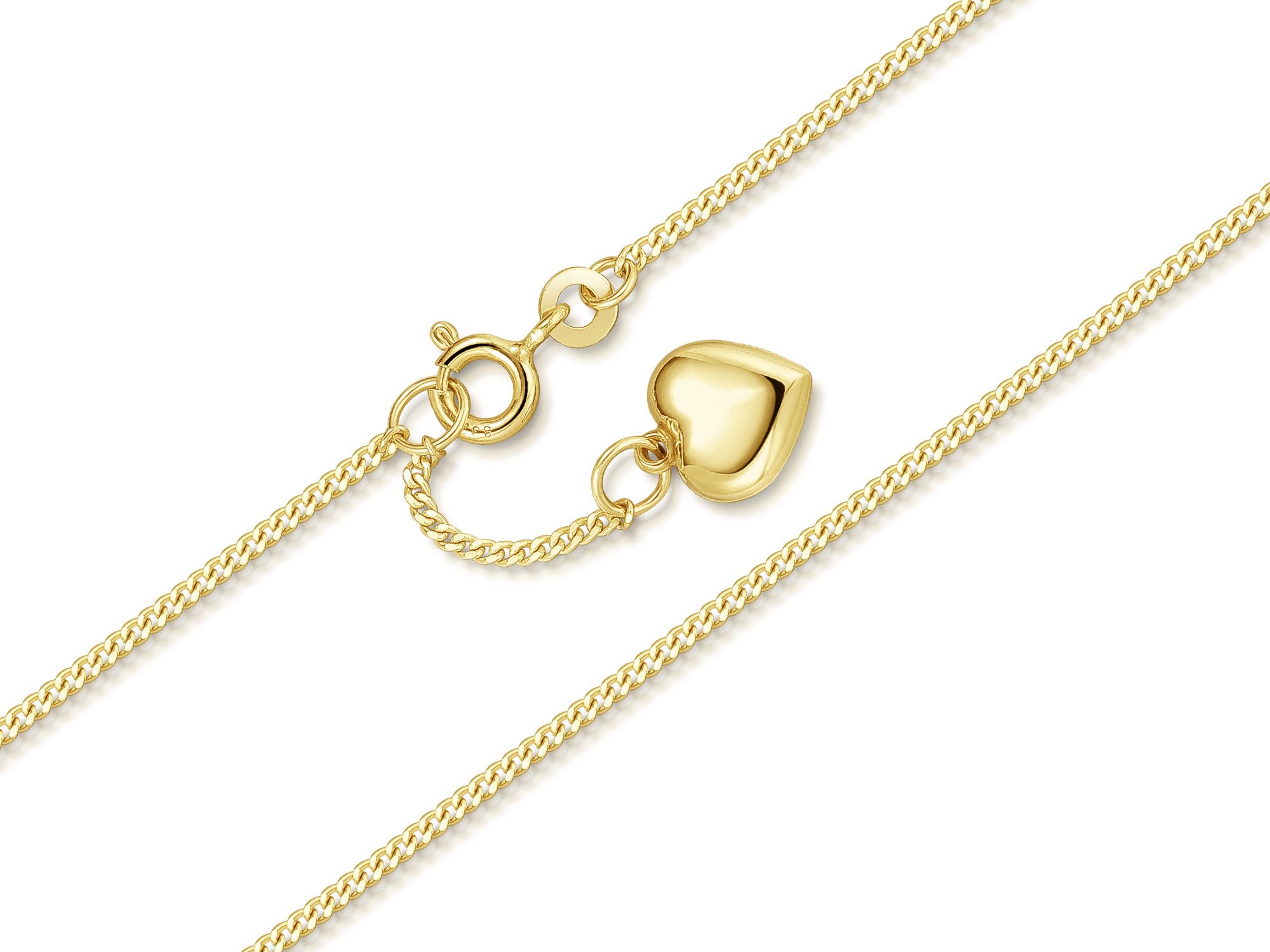 Silberkettenstore Fußkette Fußkette Panzer 1,4mm mit günstig online kaufen