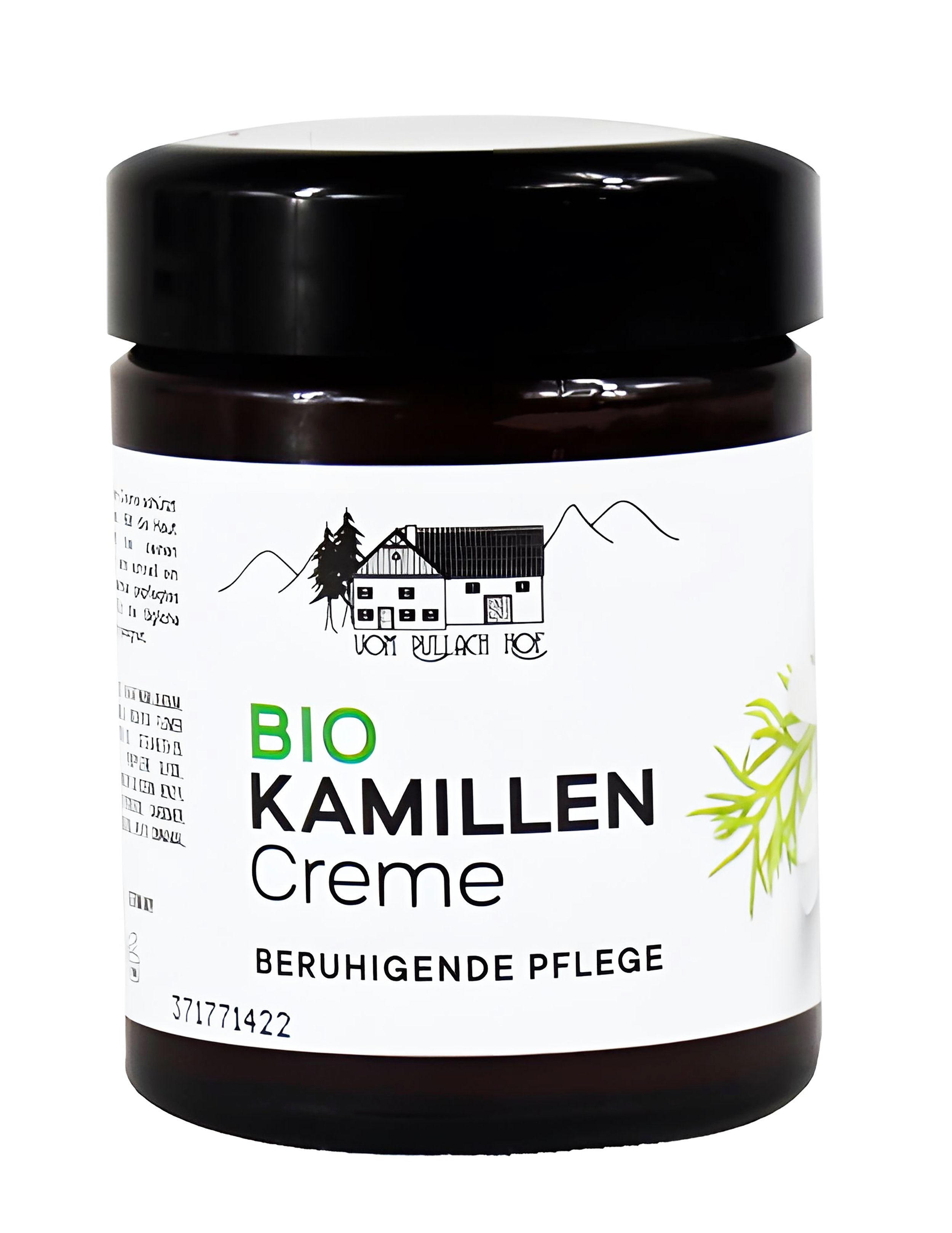 vom Pullach Hof Feuchtigkeitscreme BIO KAMILLEN CREME 100ml beruhigend Pflegecreme Körpercreme 40, Hautpflege Massage Hautpflege Lotion Balsam Gel