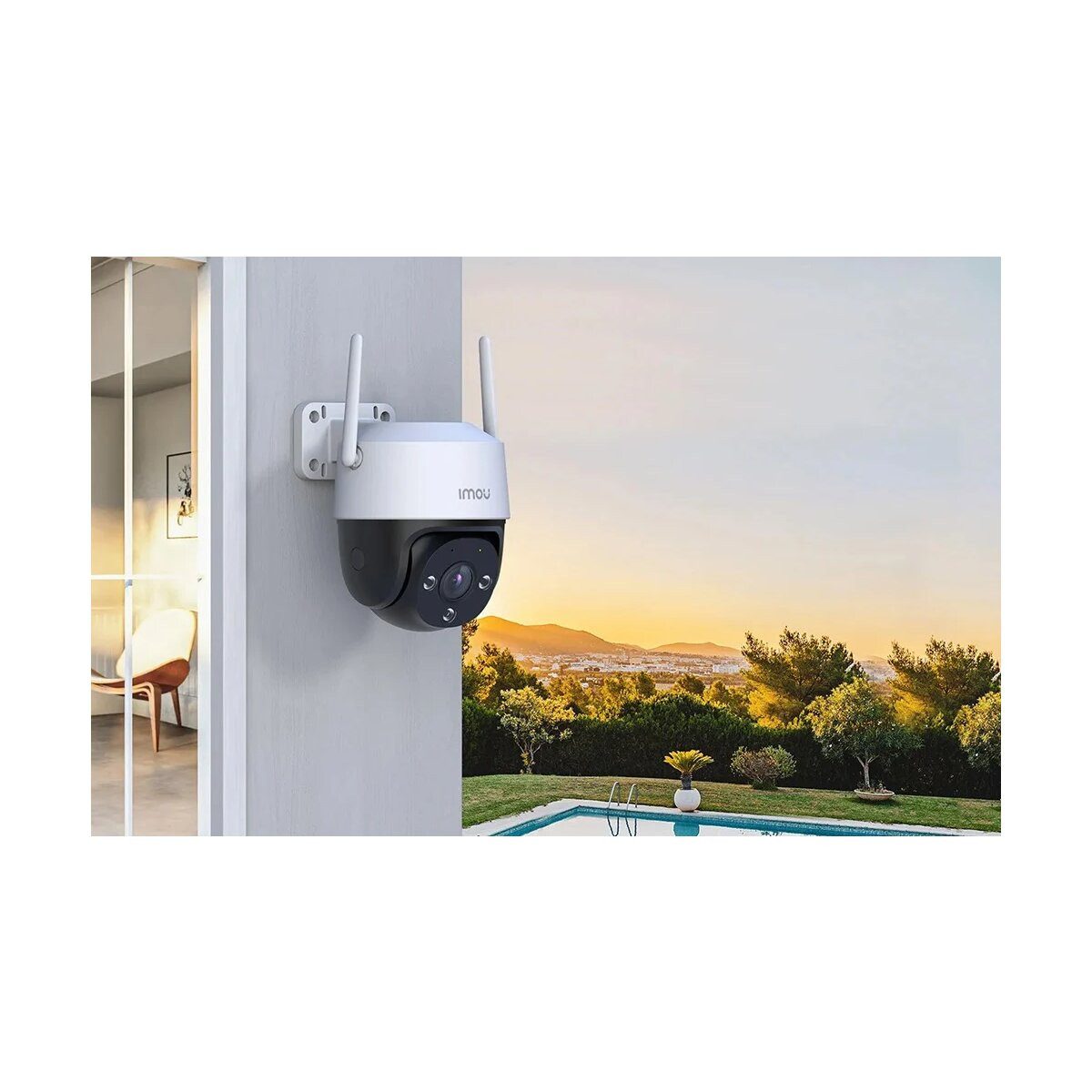 Imou Überwachungskamera 360°-WLAN-Außenkamera IMOU Cruiser SE+ 5MP (1-tlg)