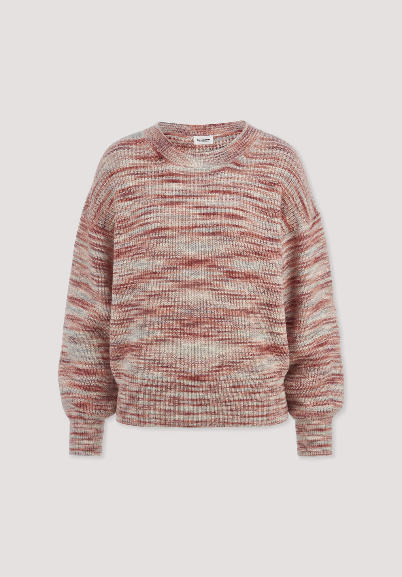 Hessnatur Strickpullover aus reinem Alpaka (1-tlg)