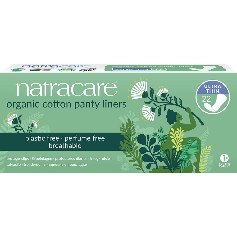 Natracare Slip-Einlage Panty liners Ultra thin, 22 Stk.