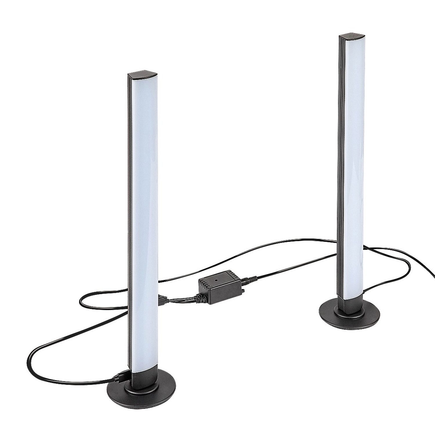 Rabalux Bodenleuchte, Paco 5W LED RGB Stehleuchte schwarz