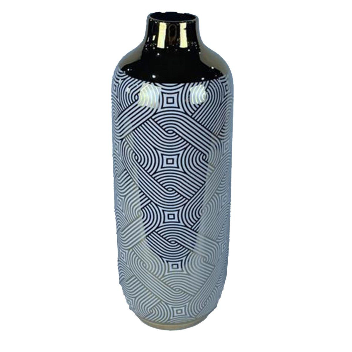 DKD Home Decor Dekovase Dkd home decor Vase DKD Home Decor Porzellan Golden Weiß Orientalisch