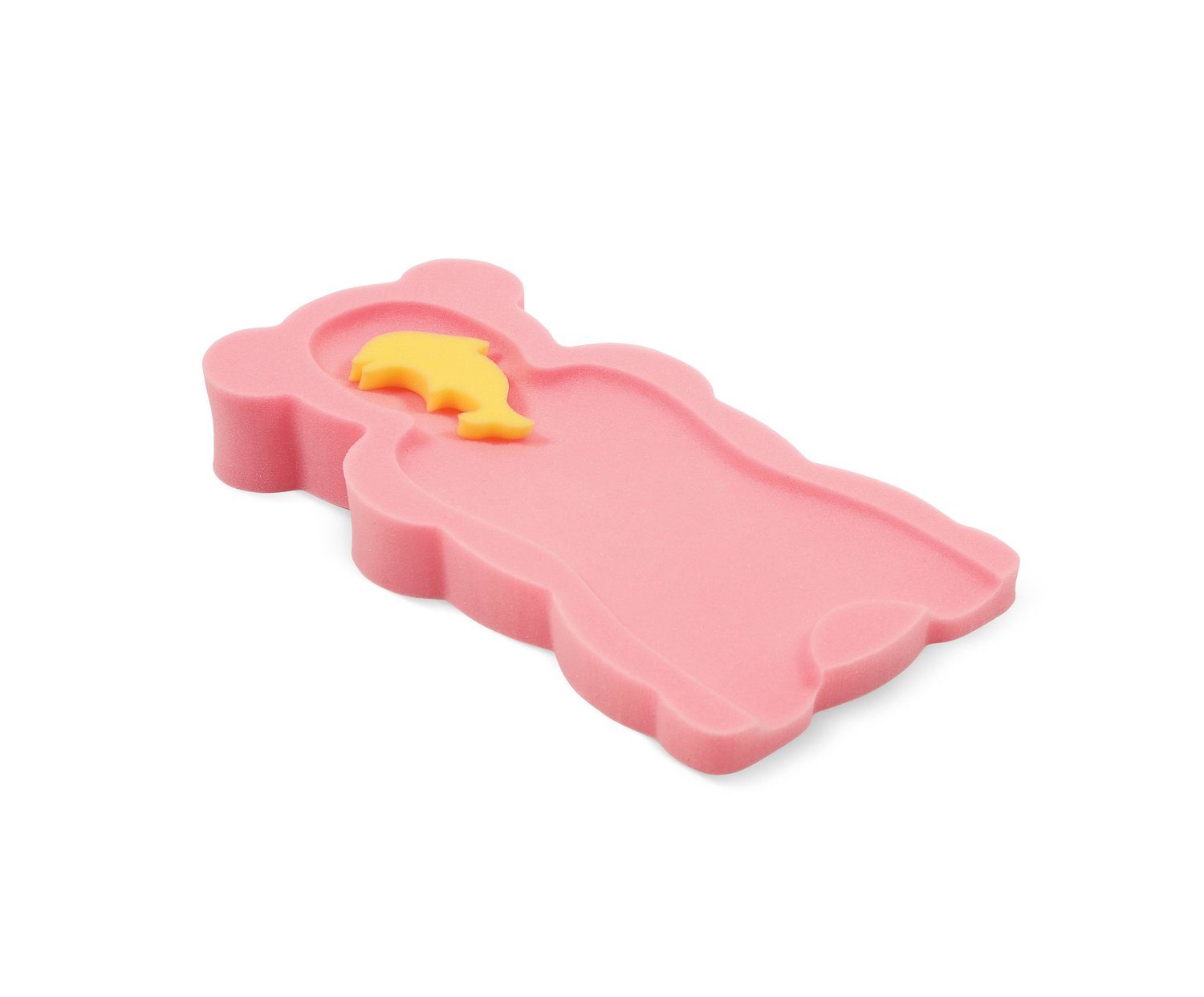 Lorelli Wanneneinlage Baby Badewanneneinlage Maxi, B: 27.5 cm, L: 50.5 cm, Schwamm, PU-Schaum, verschiedene Motive rosa | Badewanneneinlagen