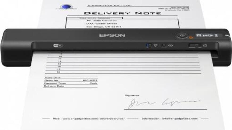 Epson EPSON WorkForce ES-60W Scanner, (WLAN)