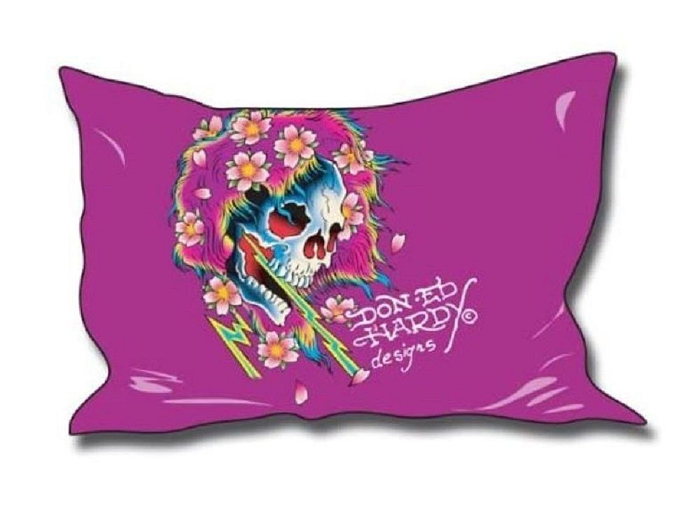 Ed Hardy Kissenbezug Ed Hardy - Kissenbezug Beautiful Ghost 65x100cm